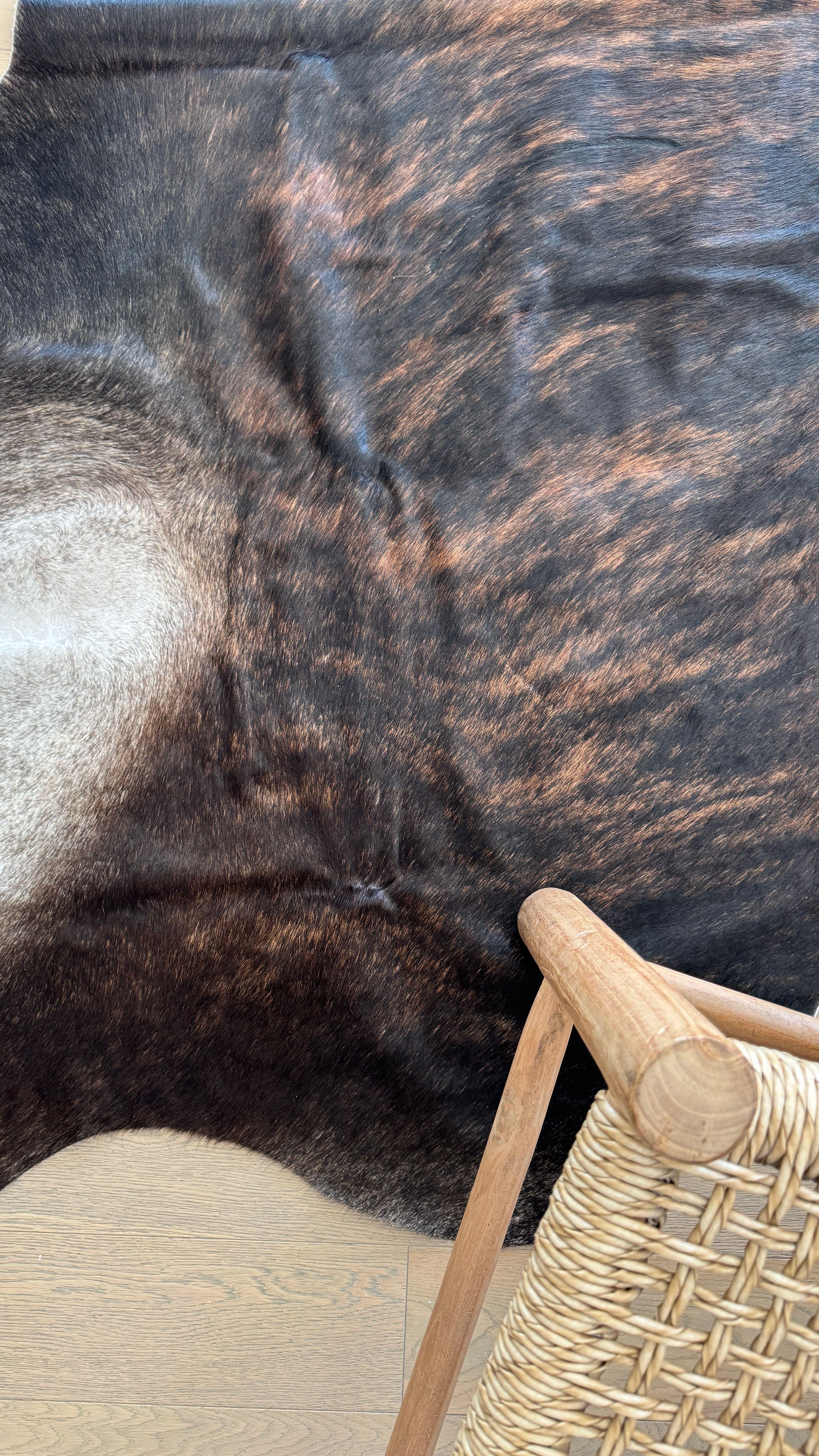 Alfombra Cuero De Vaca Atigrada-4