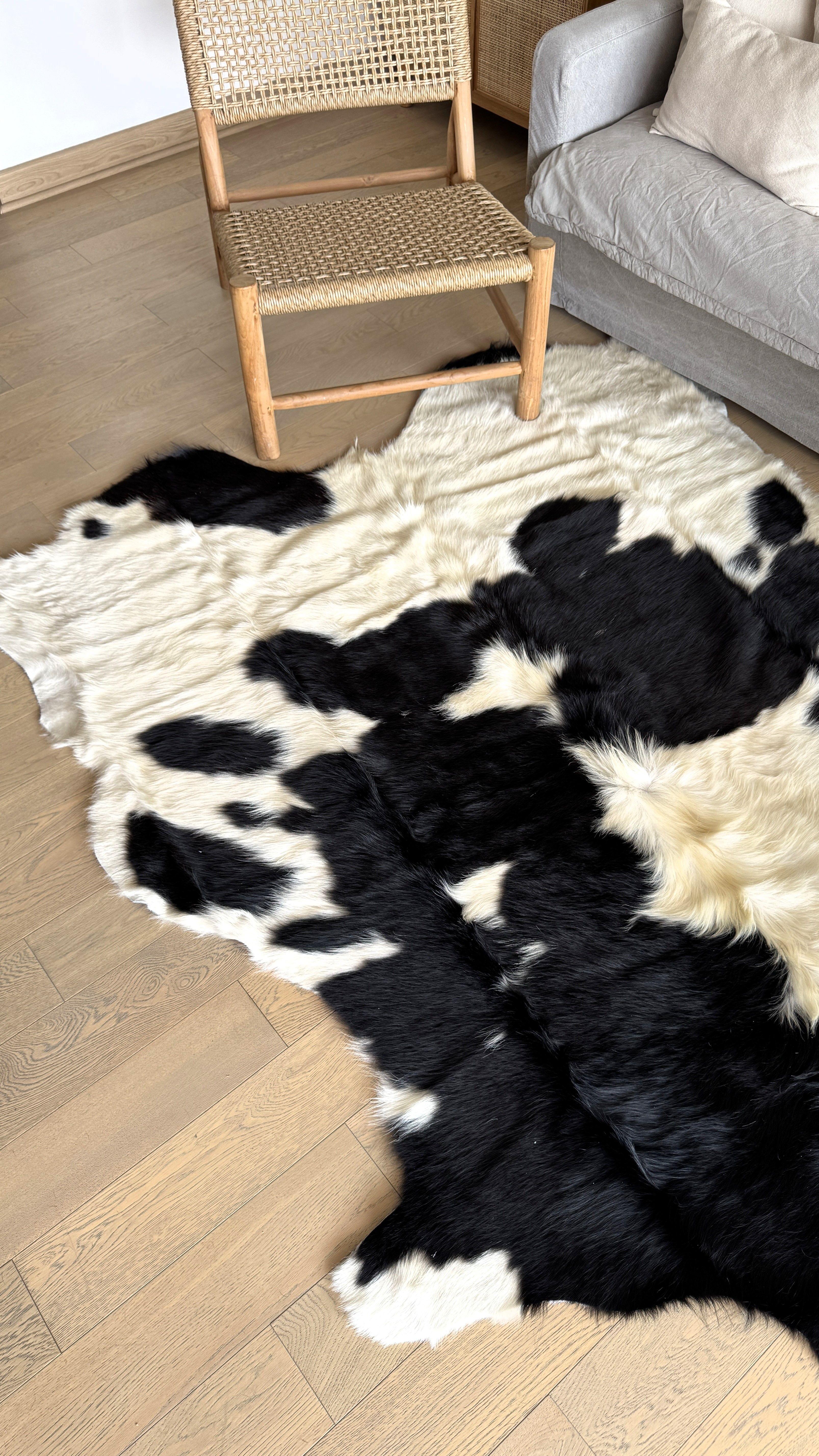 Alfombra Cuero de vaca Holando Argentina #1-2
