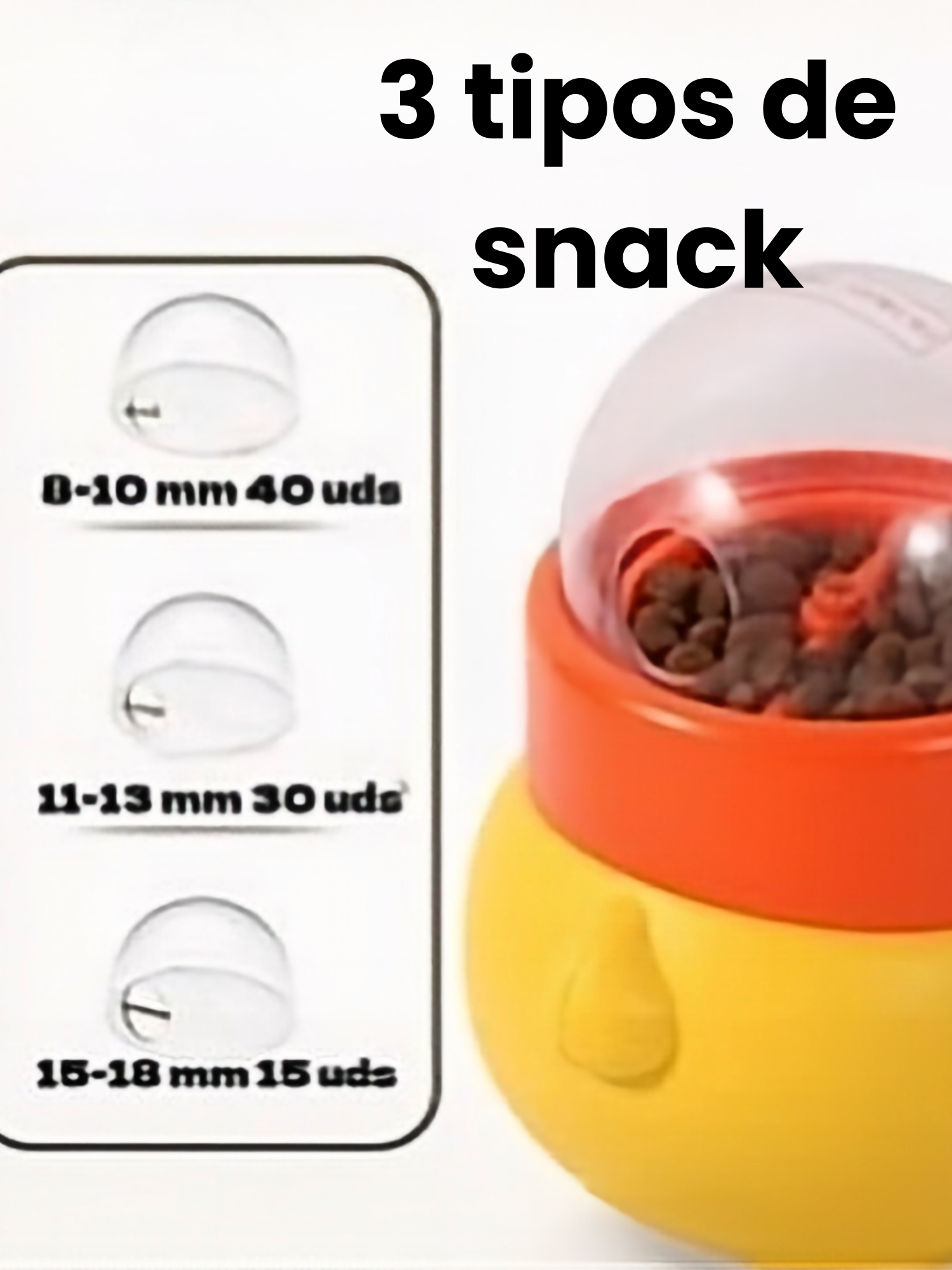 Juguete interactivo surtidor de alimentos para perros -6