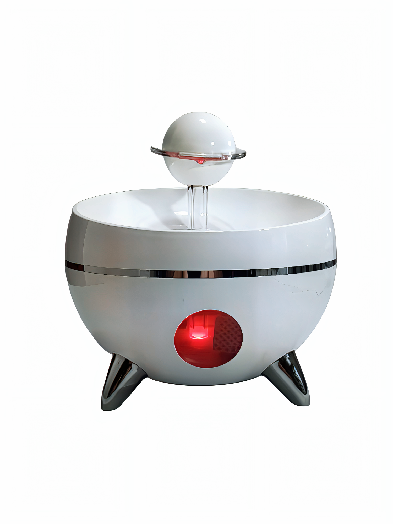 Bebedero Fuente de agua electrico 2,2 lts luces LED vision nocturna-2