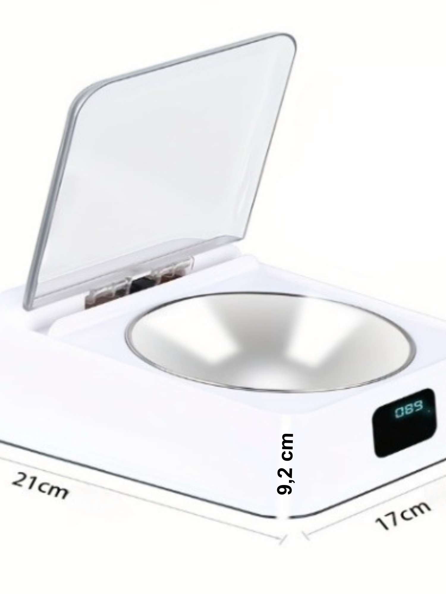 Comedero Autom tico Con Tapa Y Sensor Infrarrojo-4