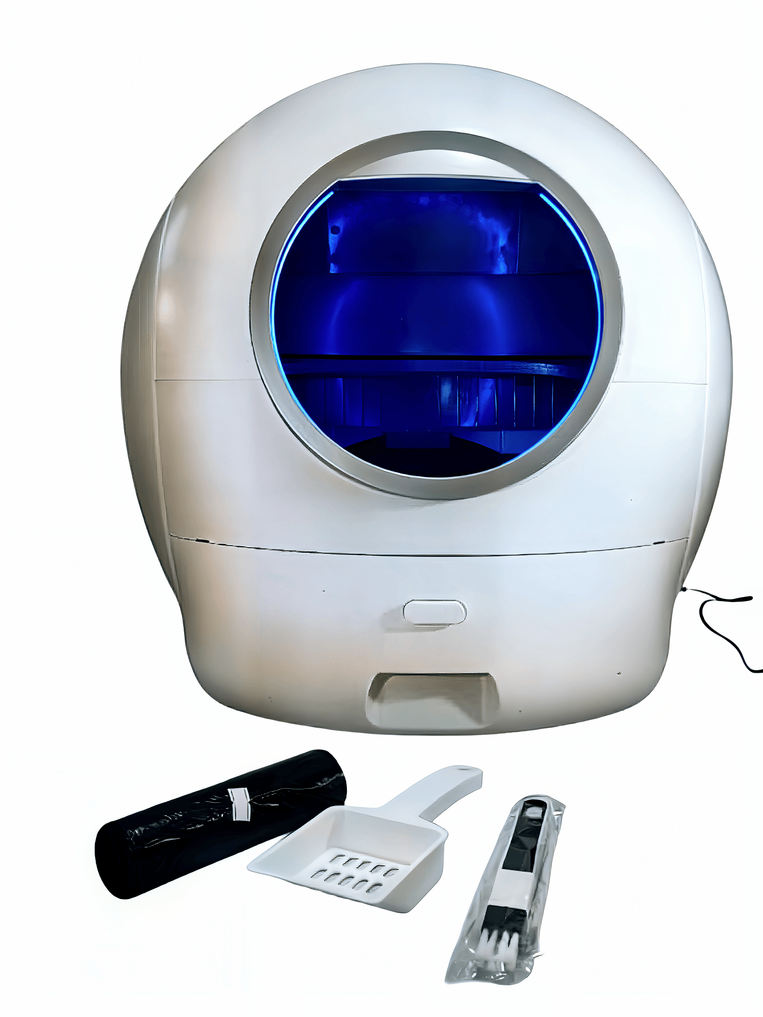 Arenero Autom tico Gato Auto Limpiante Uv Blanco 16 5kg-3