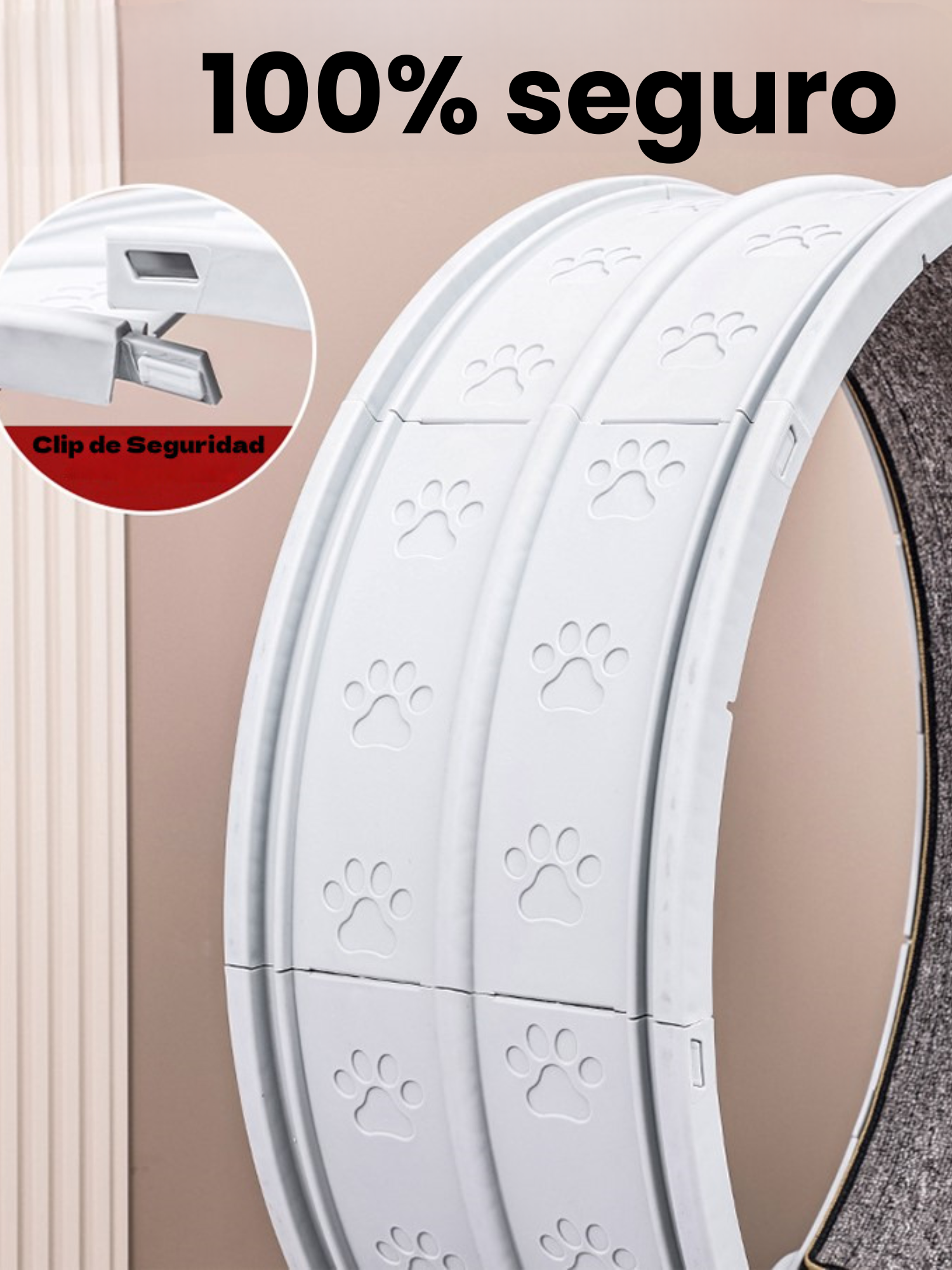 Rueda De Ejercicio Interactiva Para Gatos 80 cms-5