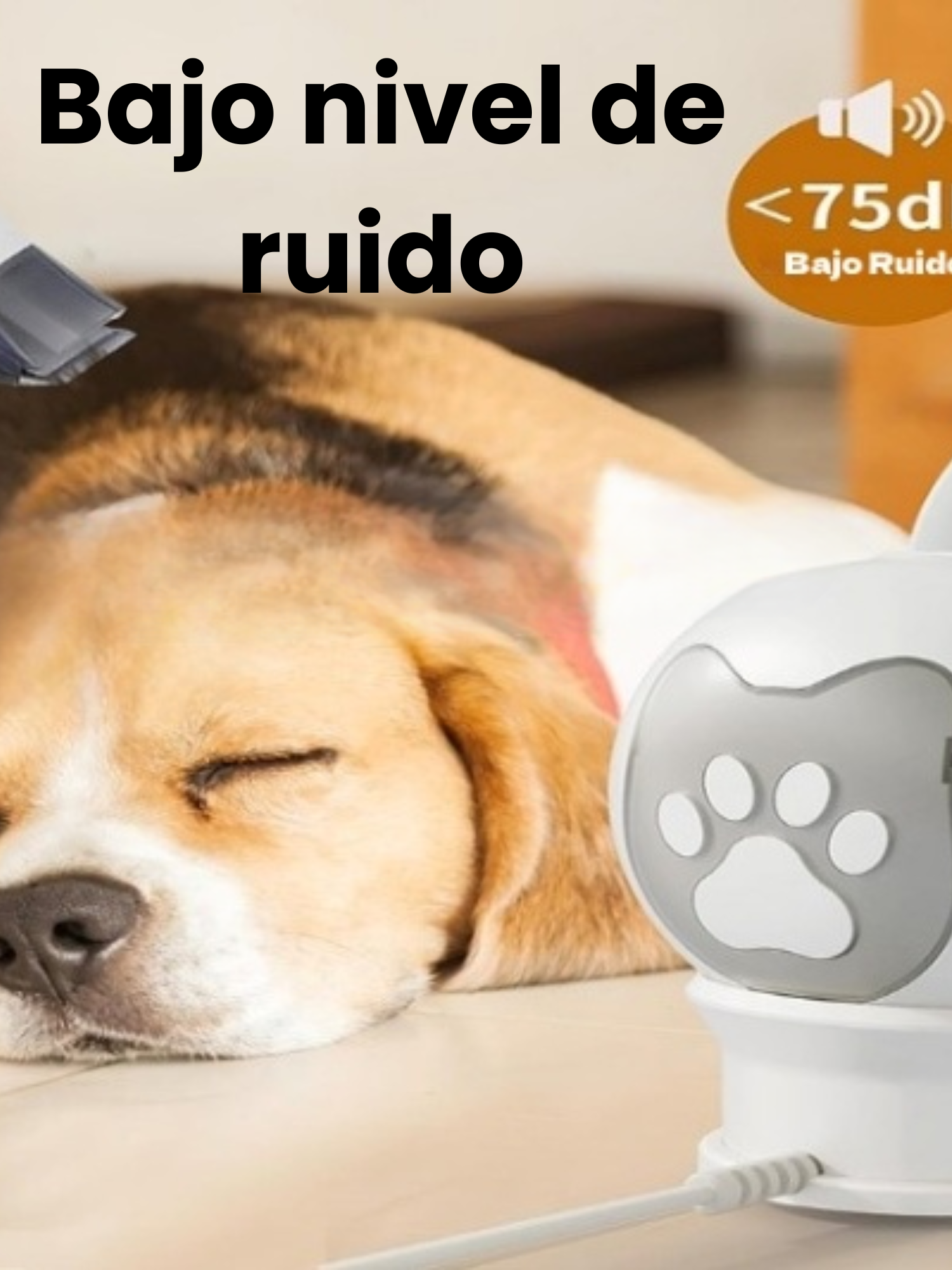 Kit Peluquería Mascotas Con Aspiradora 15 Accesorios Gris blanco-5
