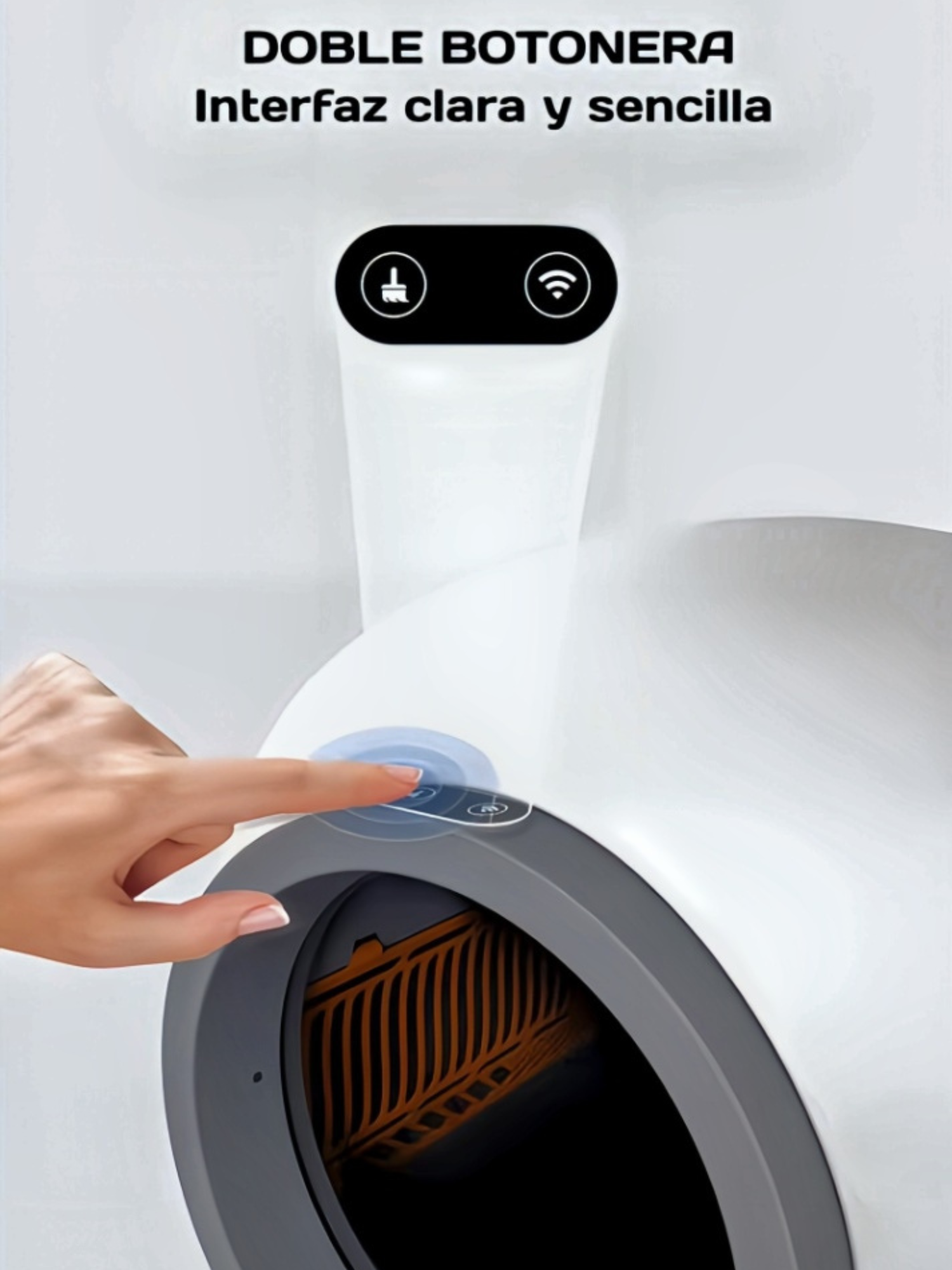 Arenero Autom tico Auto Limpiante Con App Aromaterapia 32db-4