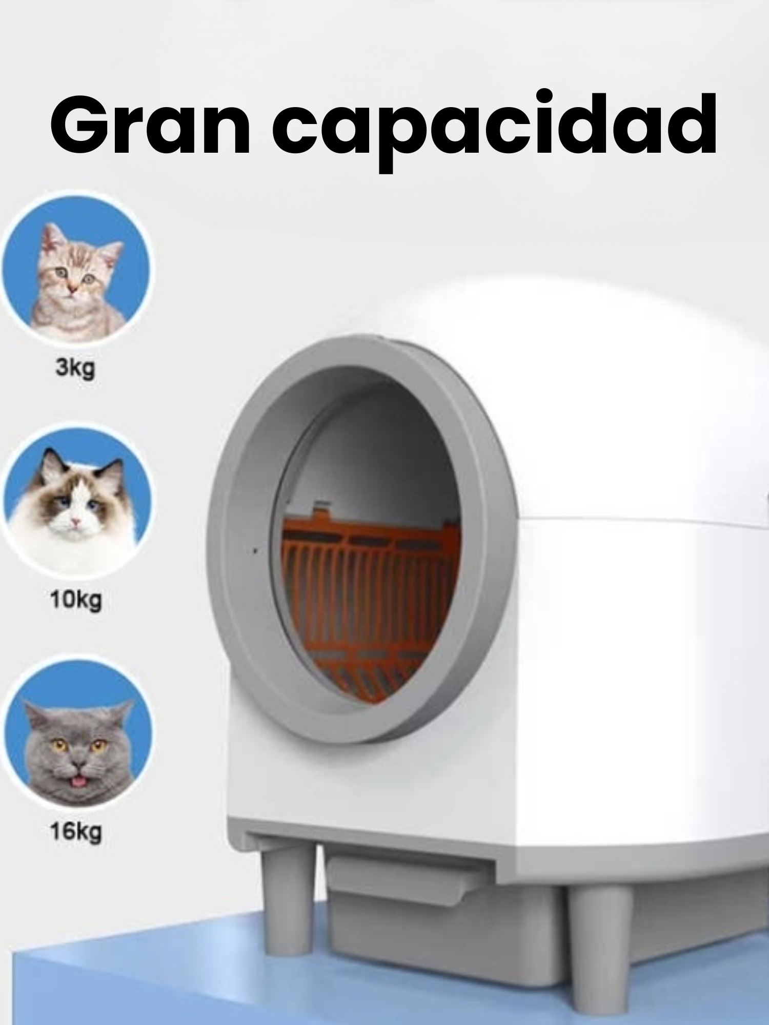 Arenero Autom tico Auto Limpiante Con App Aromaterapia 32db-9