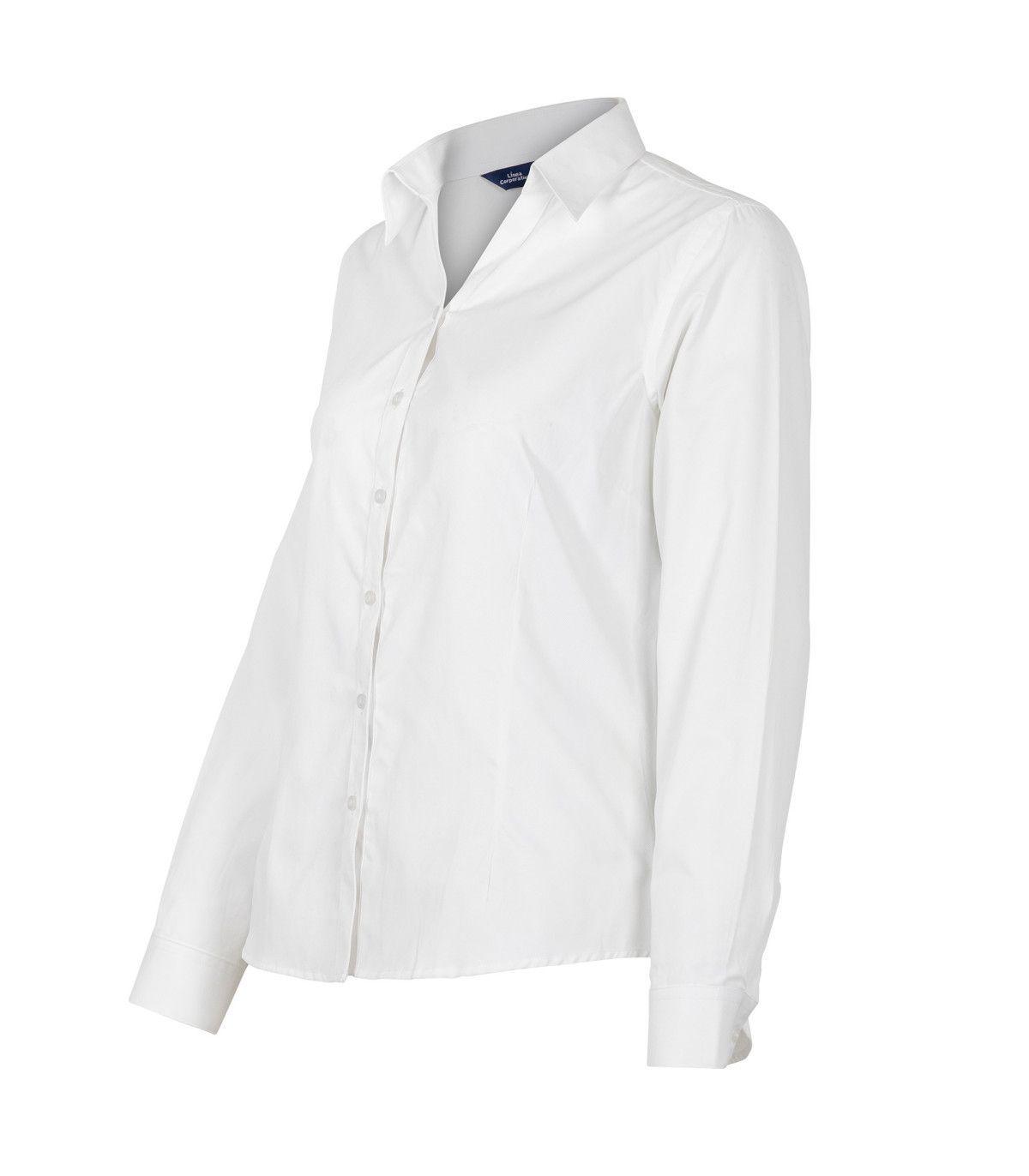 Blusa Trevira Light Mujer Manga Larga Trabajo Corporativo-2