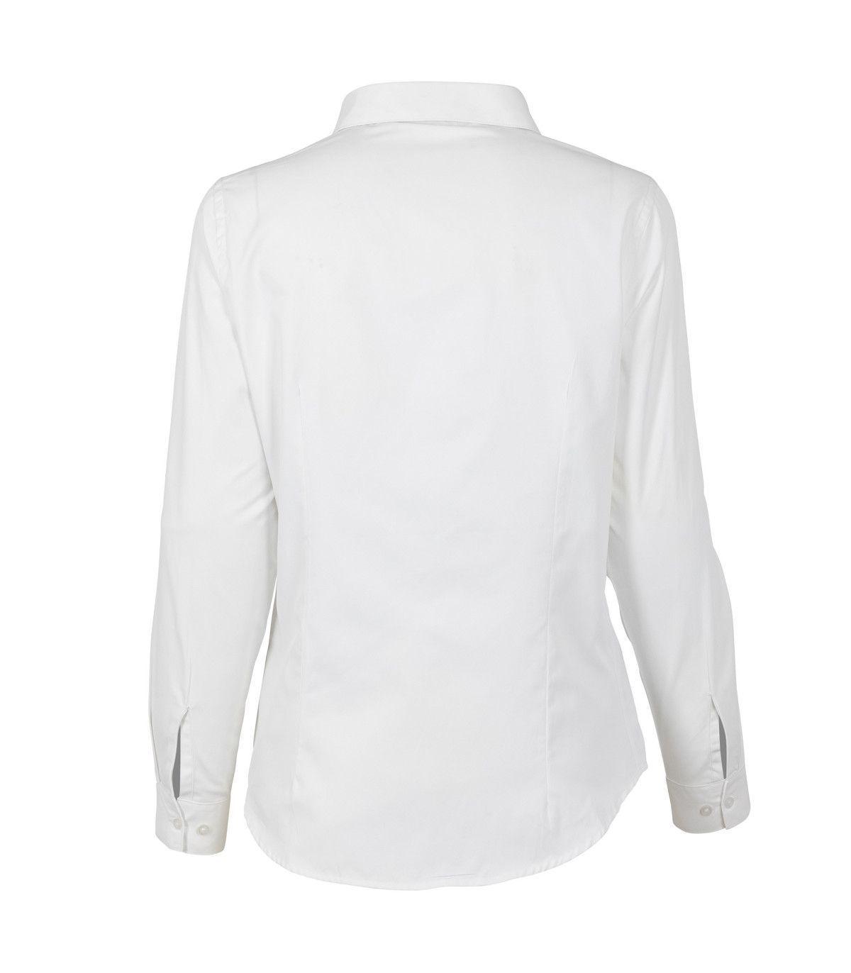 Blusa De Trabajo Mujer Manga Larga Trevira Light Anti-Pilling T-world	-3