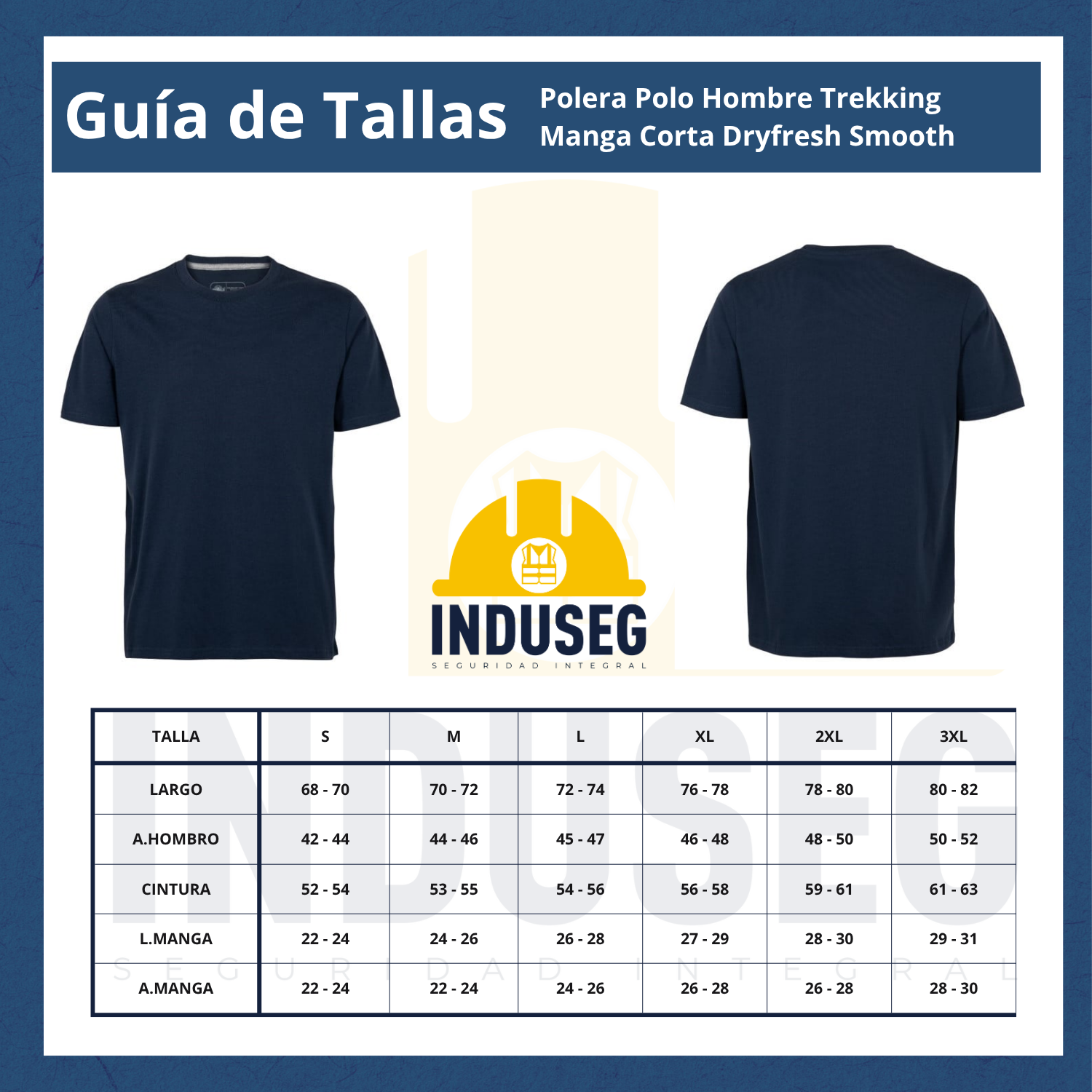 Polera Hombre Trekking Dryfresh Smooth UV Manga Corta-4