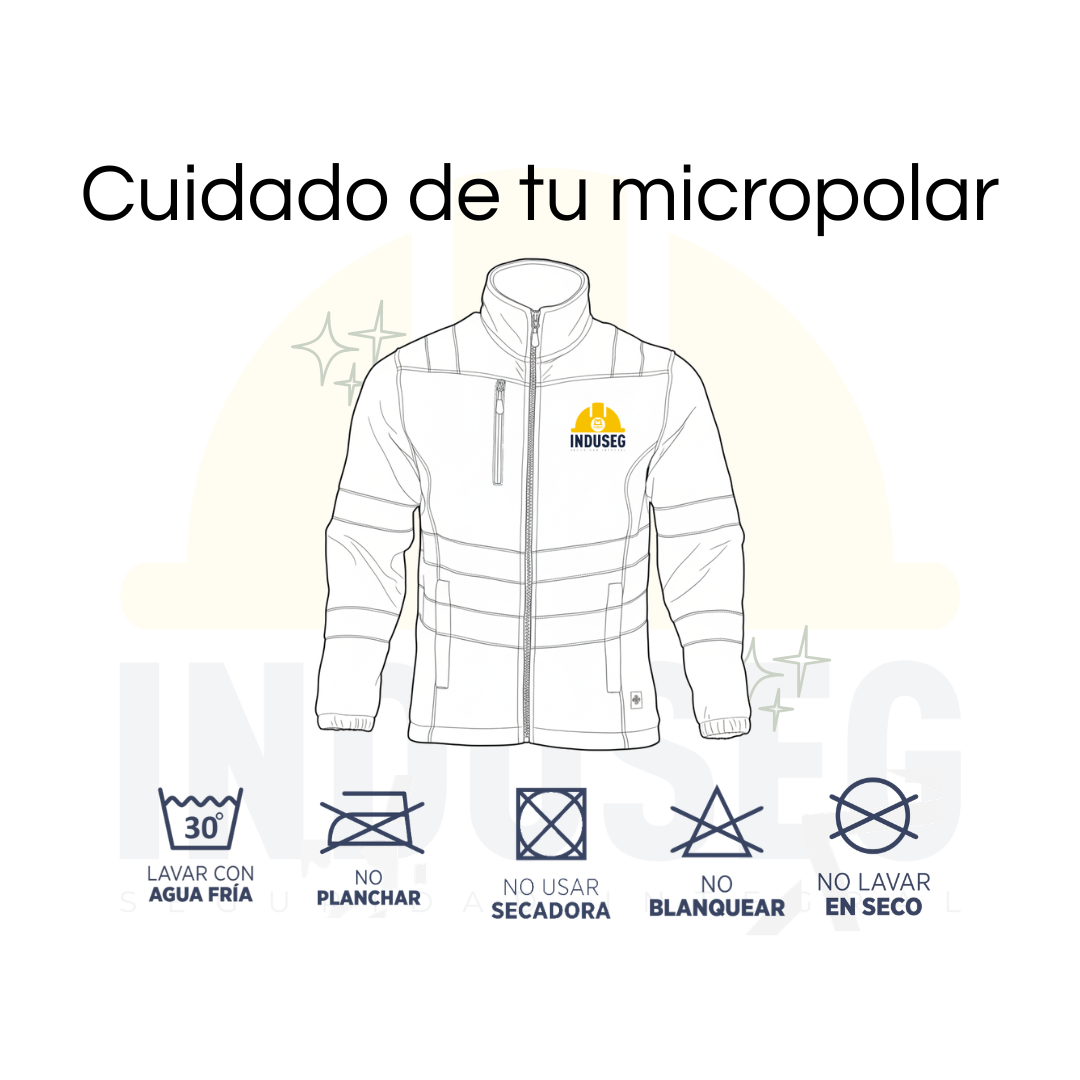 Micropolar Térmico Reflectante Iron Line Trabajo Invierno-6