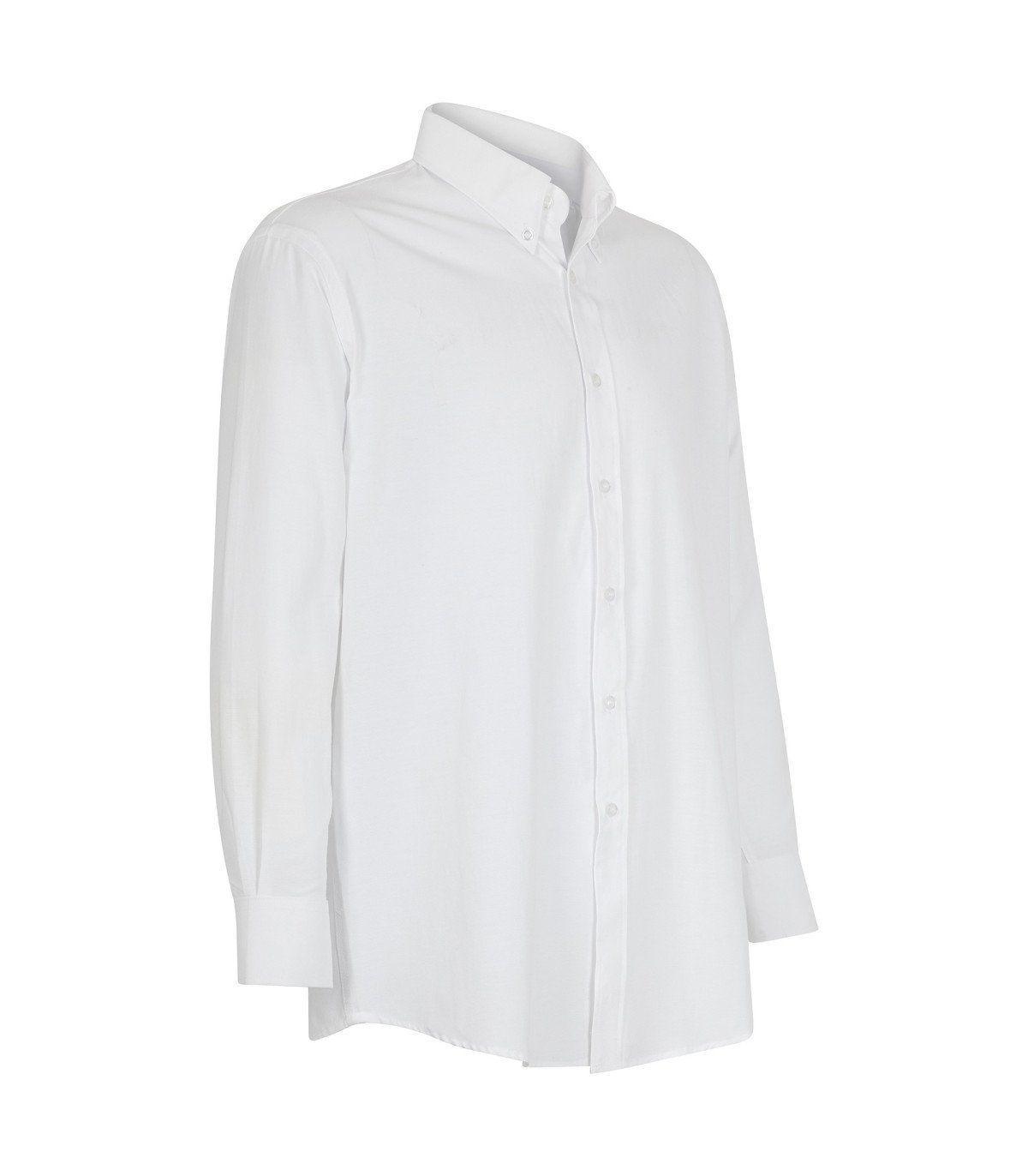 Camisa Oxford Hombre Manga Larga Clásica Trabajo Formal-2