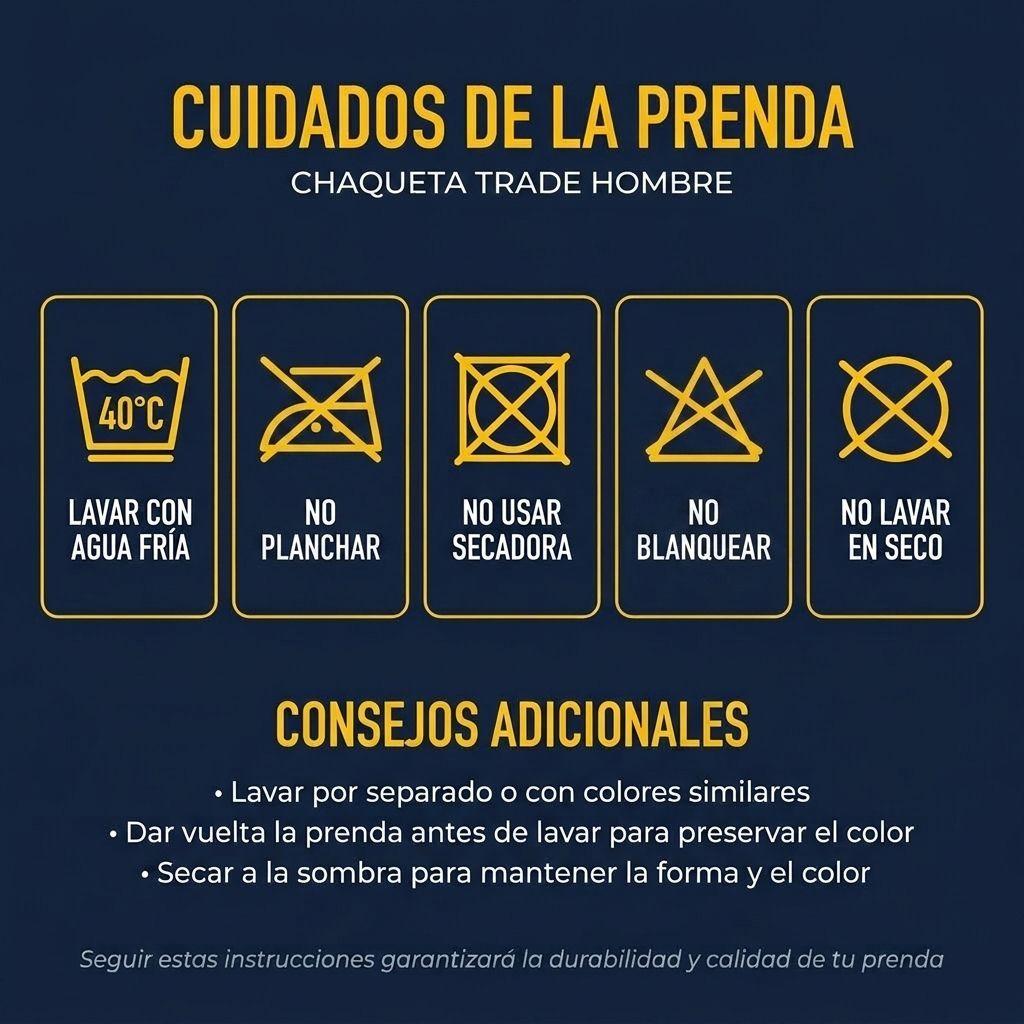 Chaqueta Executive Trade Hombre Manga Larga-4