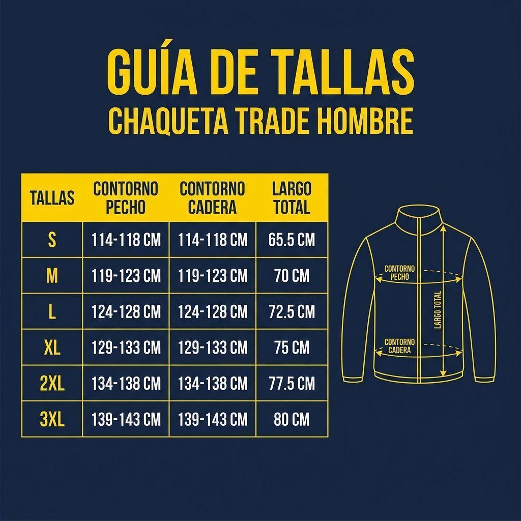 Chaqueta Executive Trade Hombre Manga Larga-6