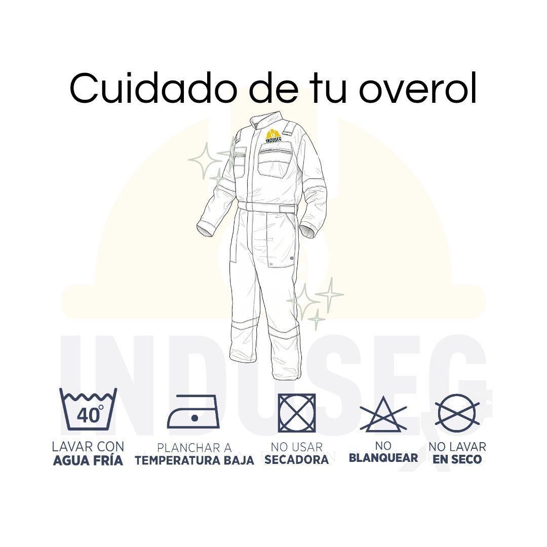 Overol Gabardina Practical Line Hombre-4