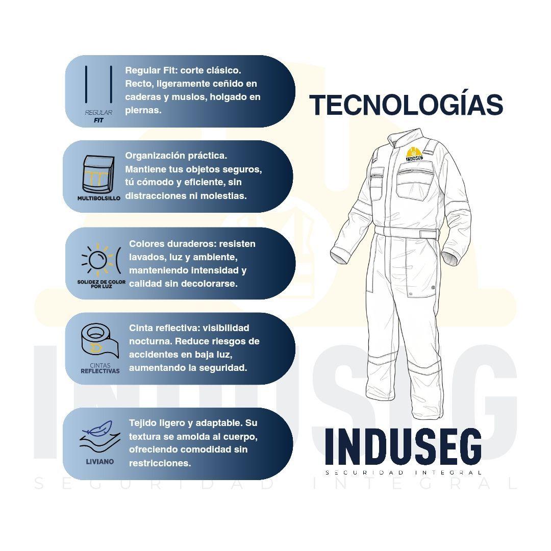 Overol Gabardina Practical Line Hombre-5