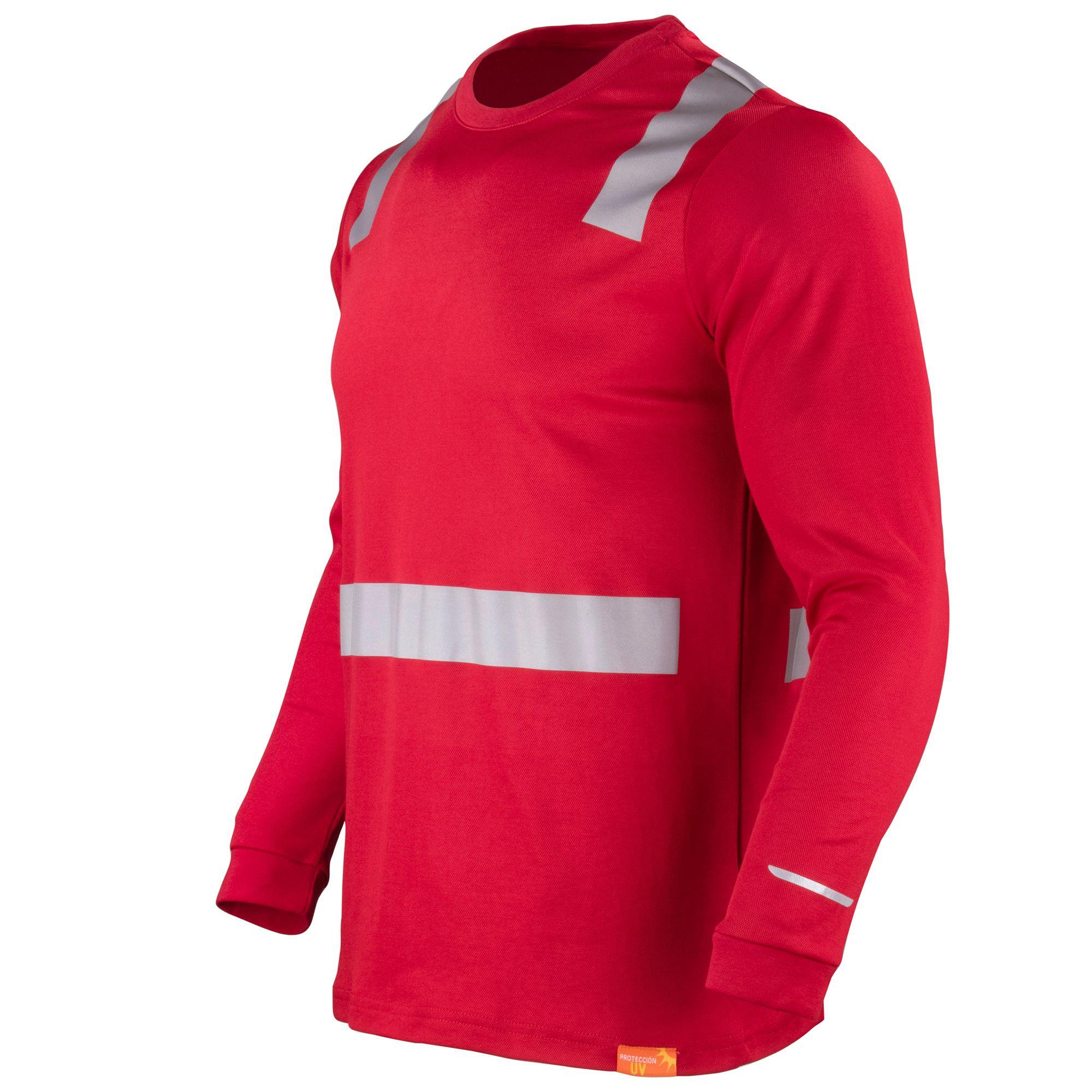 Polera Híbrida Reflectante Manga Larga UPF50+ Antibacterial-2
