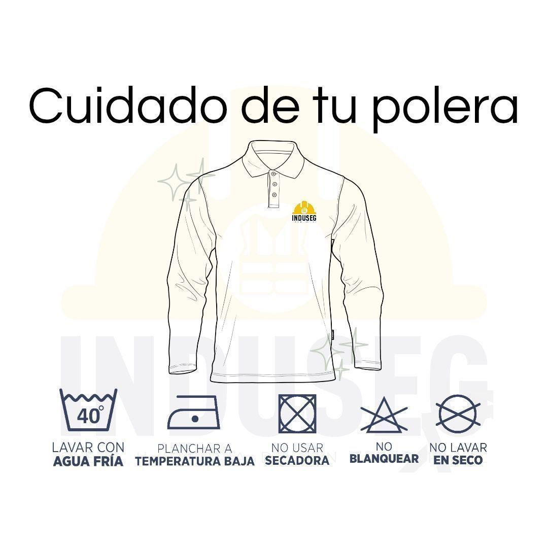 Polera Polo Hombre Manga Larga Dryfresh  Secado Rápido-5