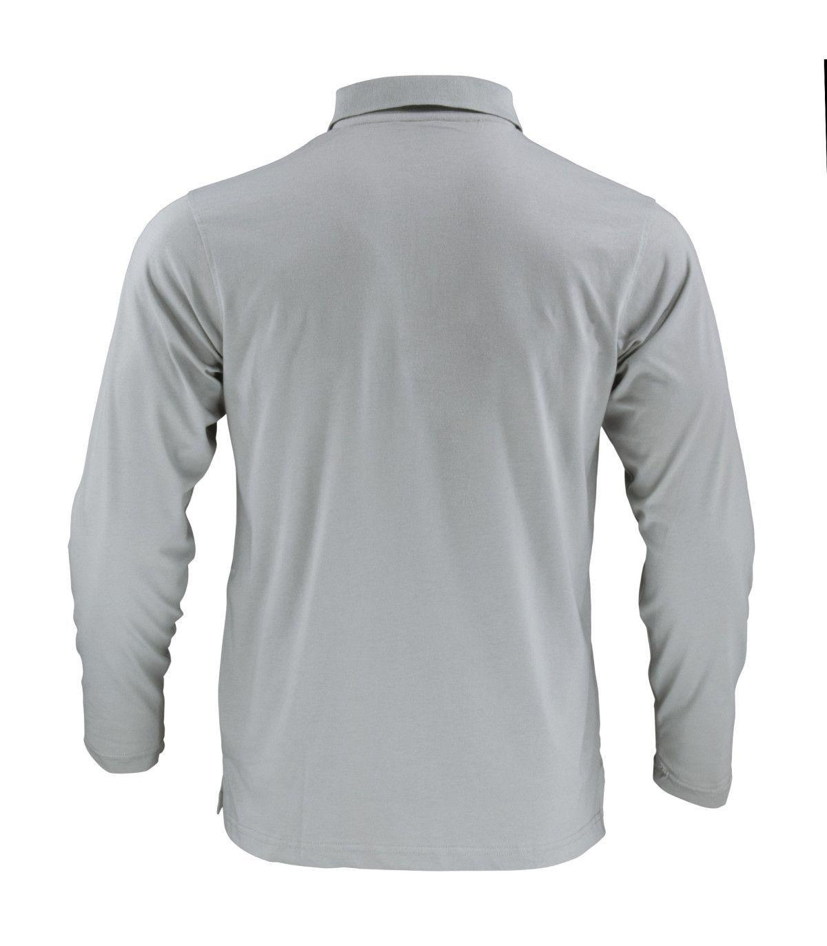Polera Polo Dryfresh Hombre Manga Larga Secado Rápido-4