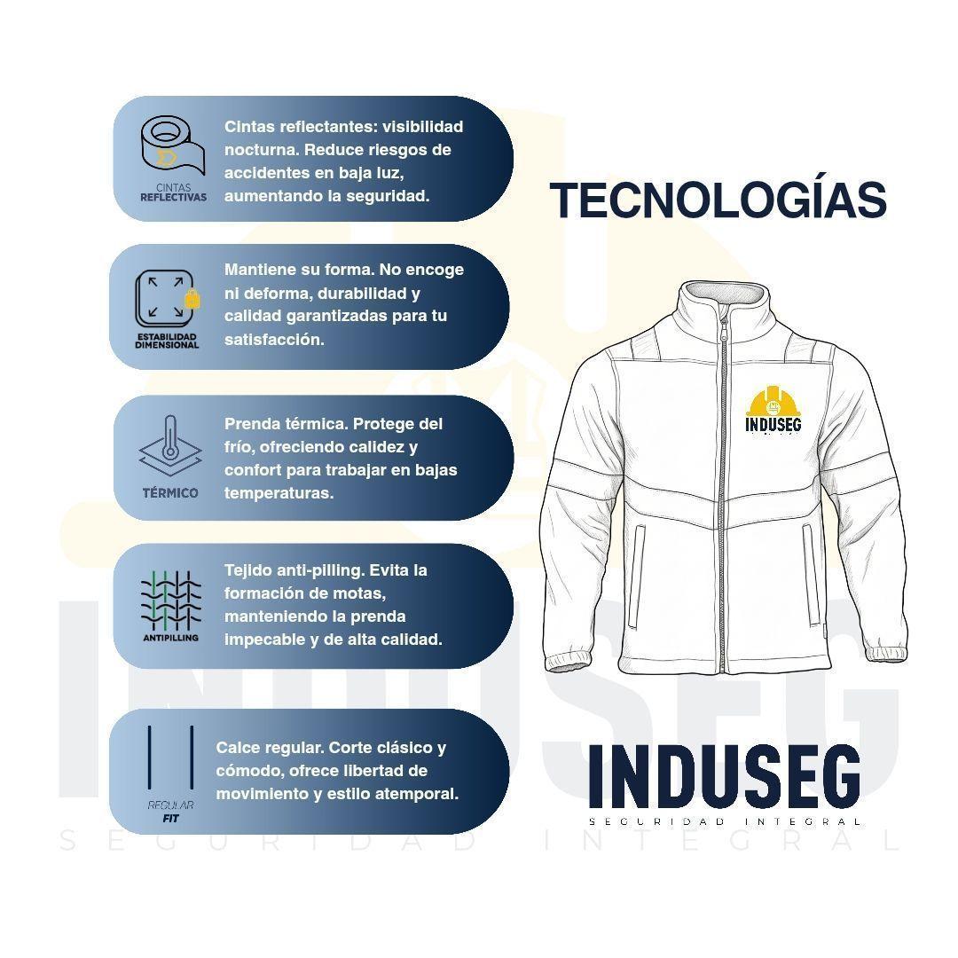 Micropolar Reflectante Hombre Térmico Alta Visibilidad Trabajo-6