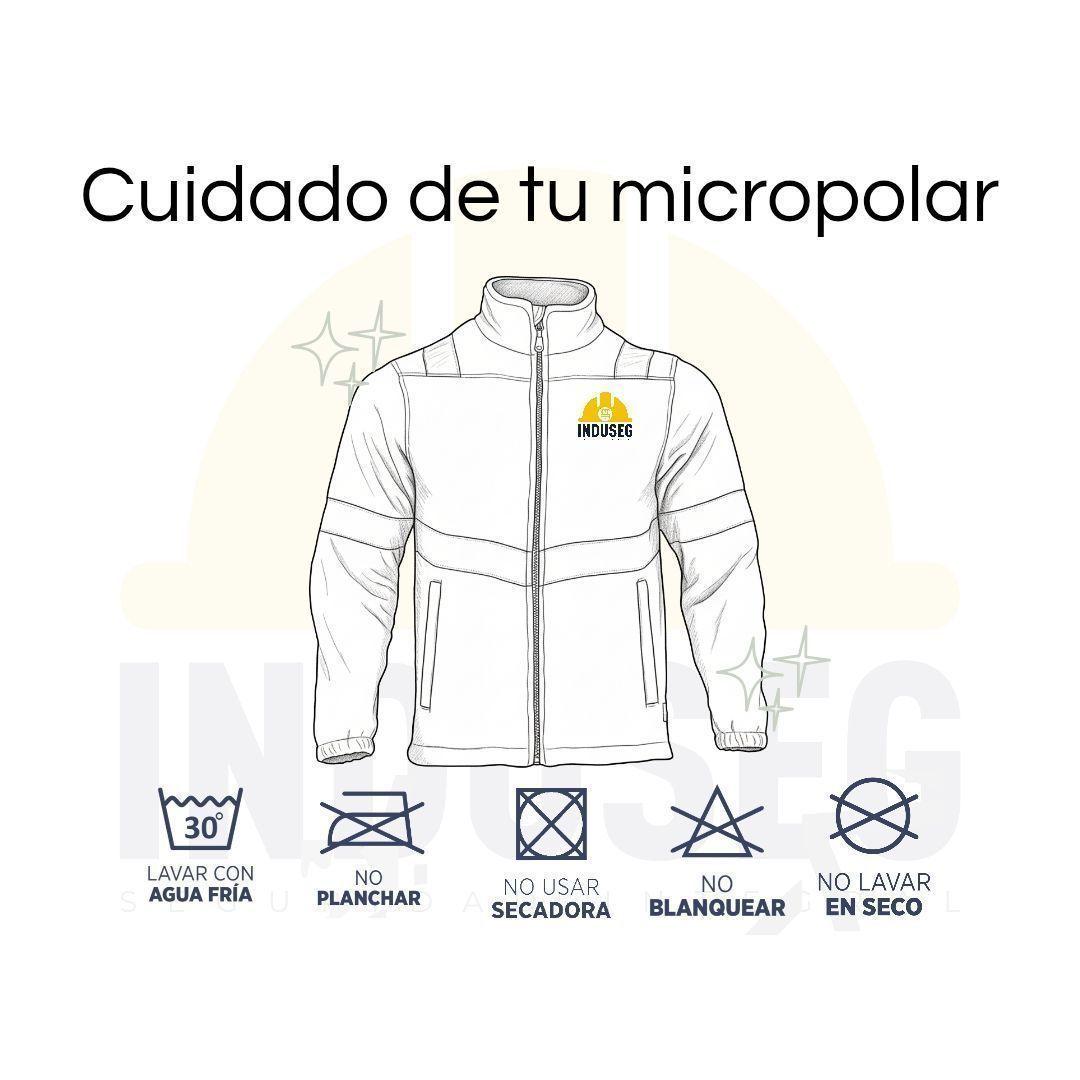 Micropolar Reflectante Hombre Térmico Alta Visibilidad Trabajo-5