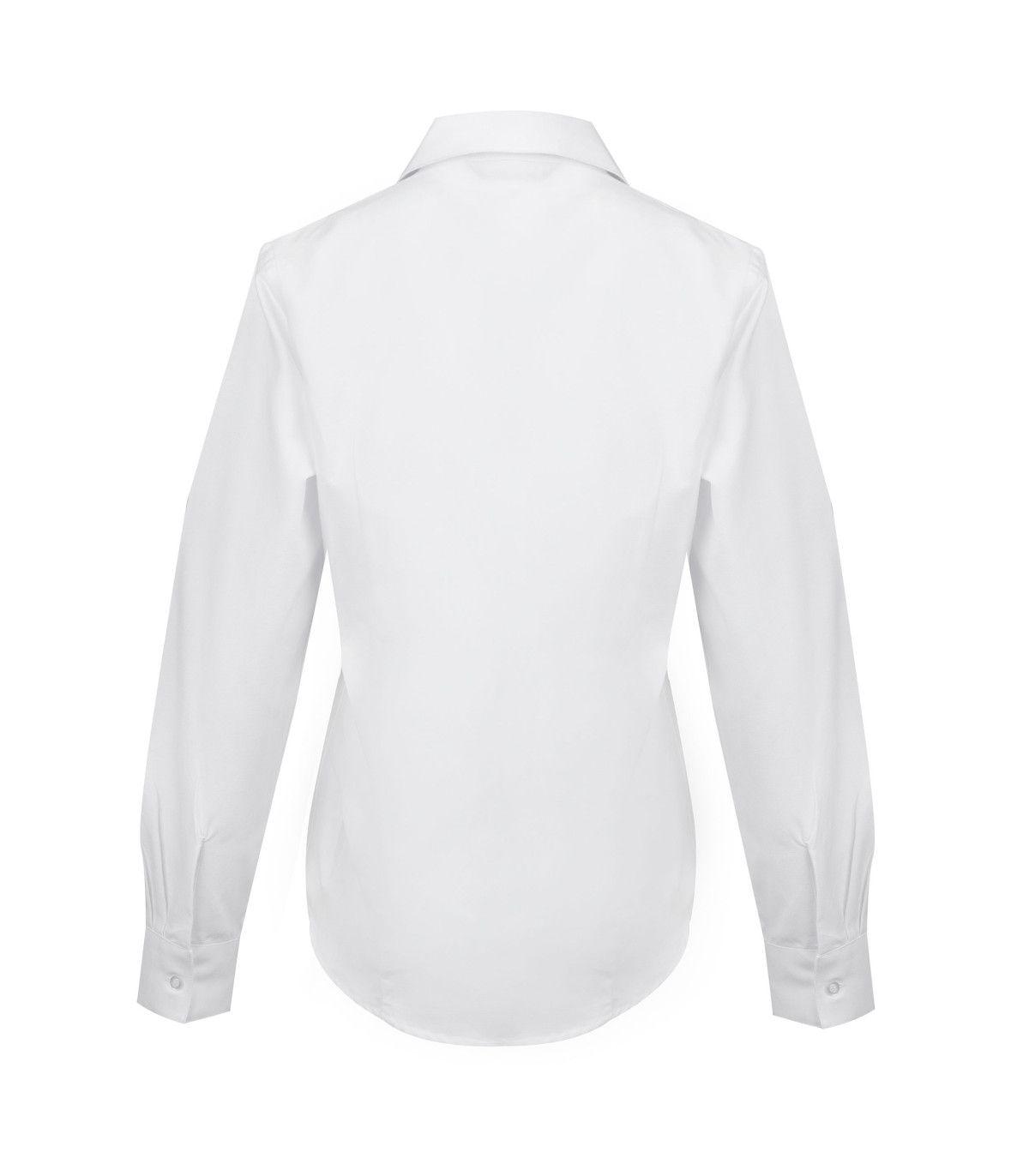 Blusa Oxford Classic Manga Larga Mujer-1