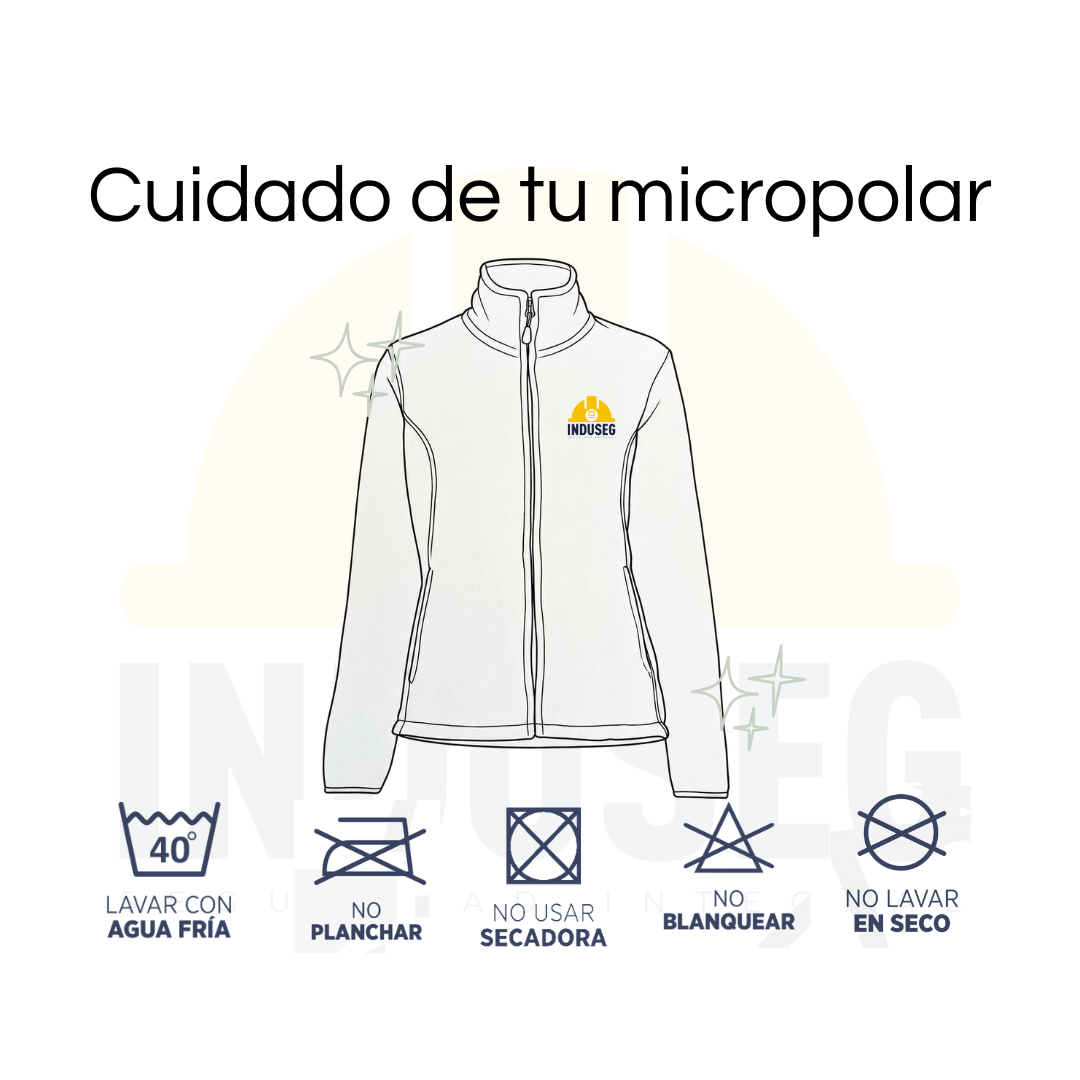 Micropolar Térmico Mujer Practical Line Trabajo Invierno-6