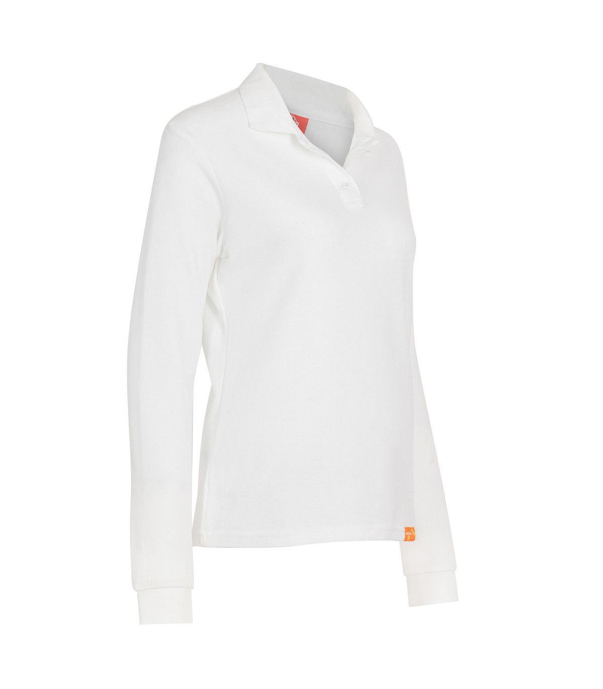 Polera Polo 60% Algodón Manga Larga Mujer-1