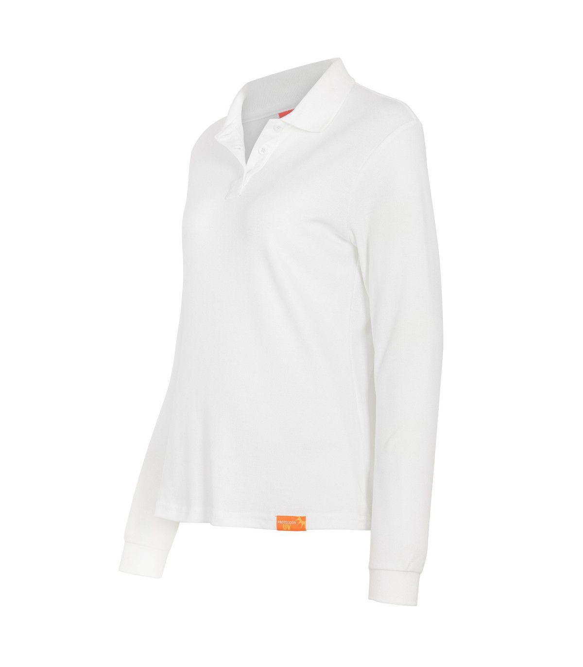 Polera Polo 60% Algodón Manga Larga Mujer-2