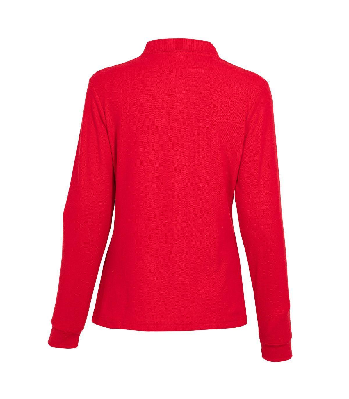 Polera Polo 60% Algodón Manga Larga Mujer-3
