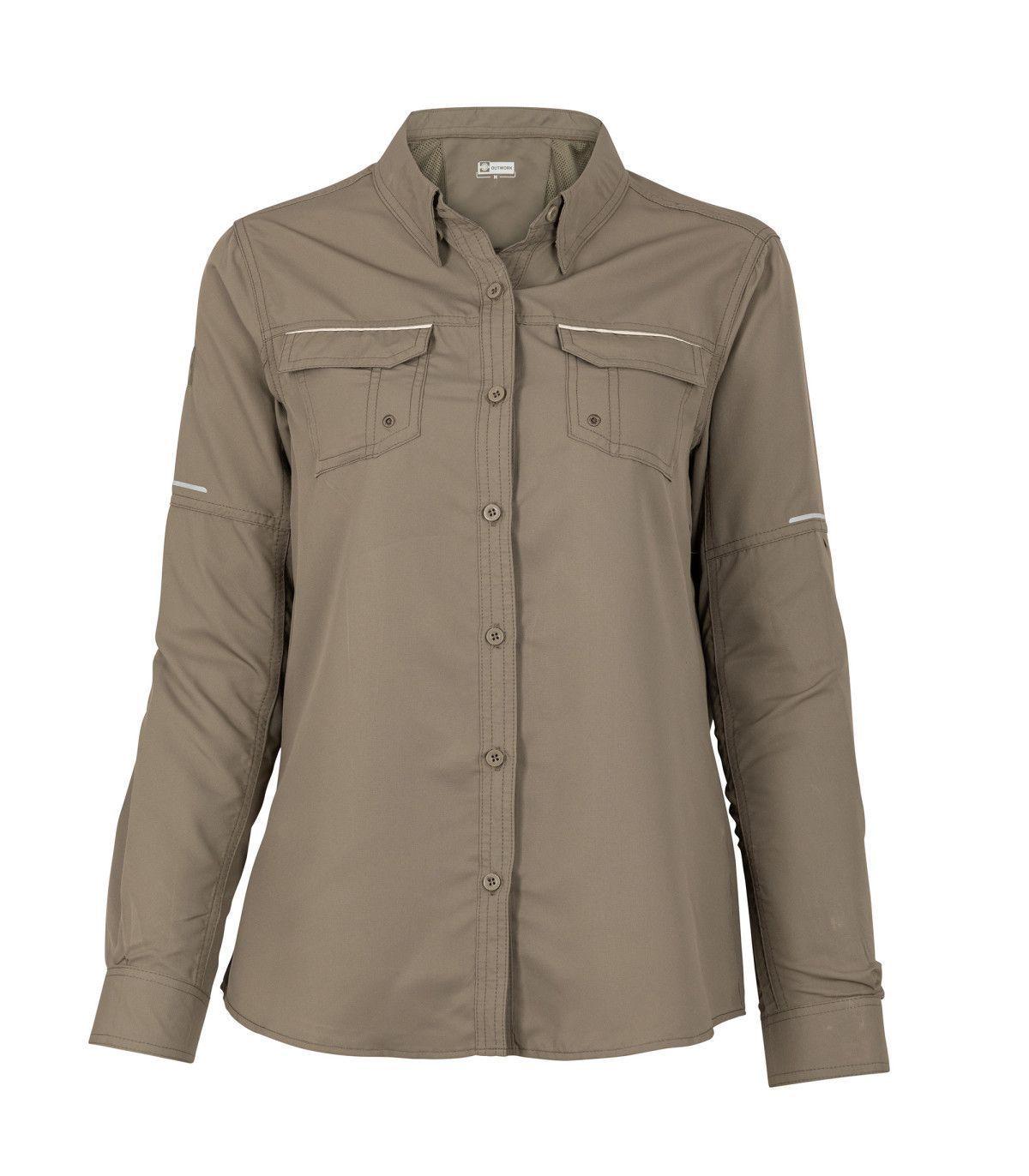 Blusa Mujer Outdoor Jubae Ripstop  UV UPF+50 Transpirable-3