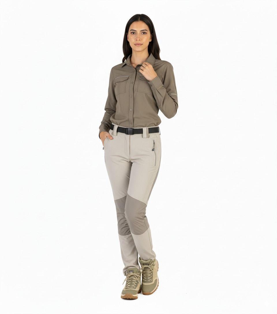Blusa Mujer Outdoor Jubae Ripstop  UV UPF+50 Transpirable-1