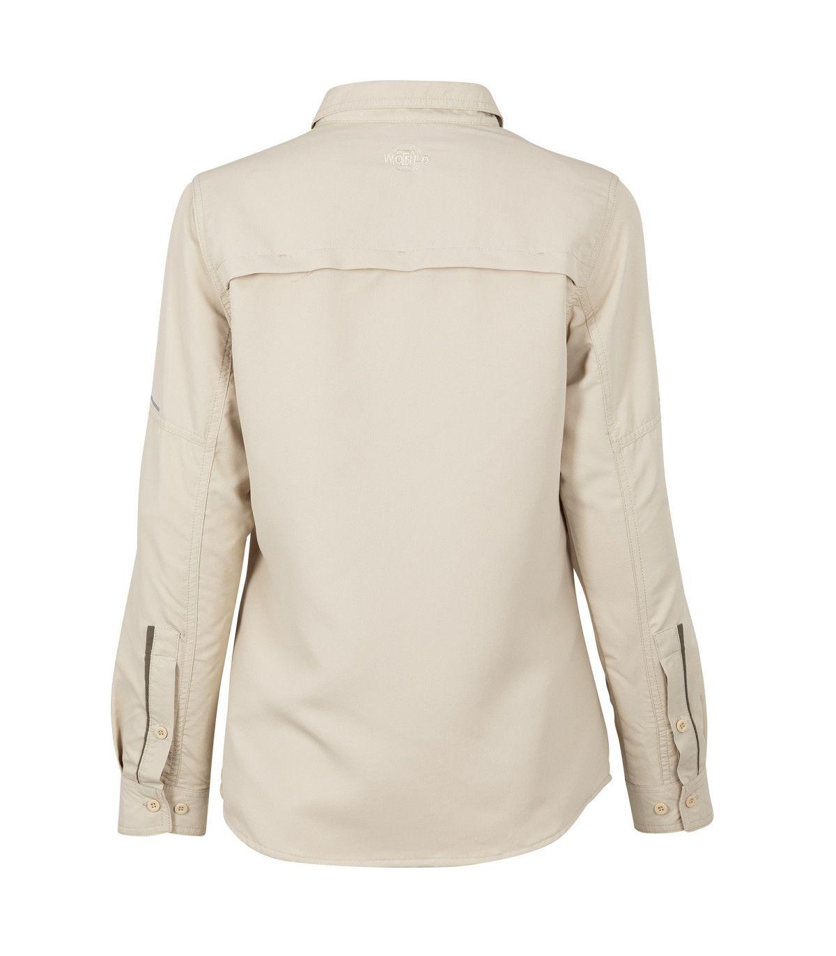  Blusa Outdoor Ripstop Jubae Manga Larga Mujer-3