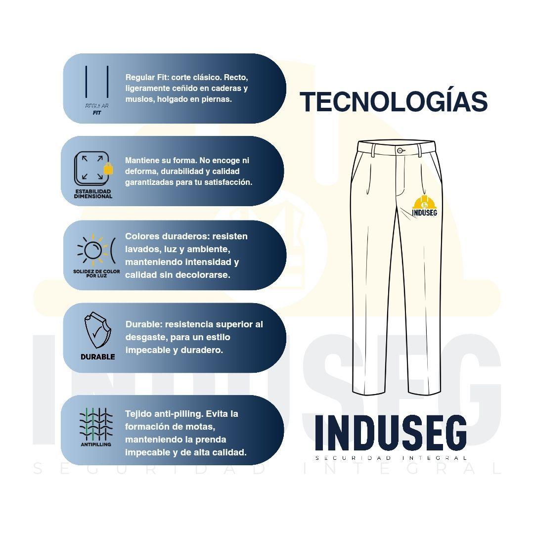 Pantalón Trabajo Ejecutivo Hombre Gabardina Premium-4