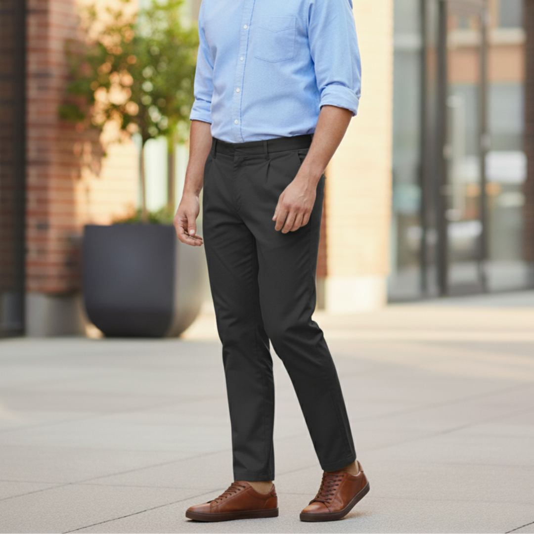 Pantalón Trabajo Ejecutivo Hombre Gabardina Premium-1