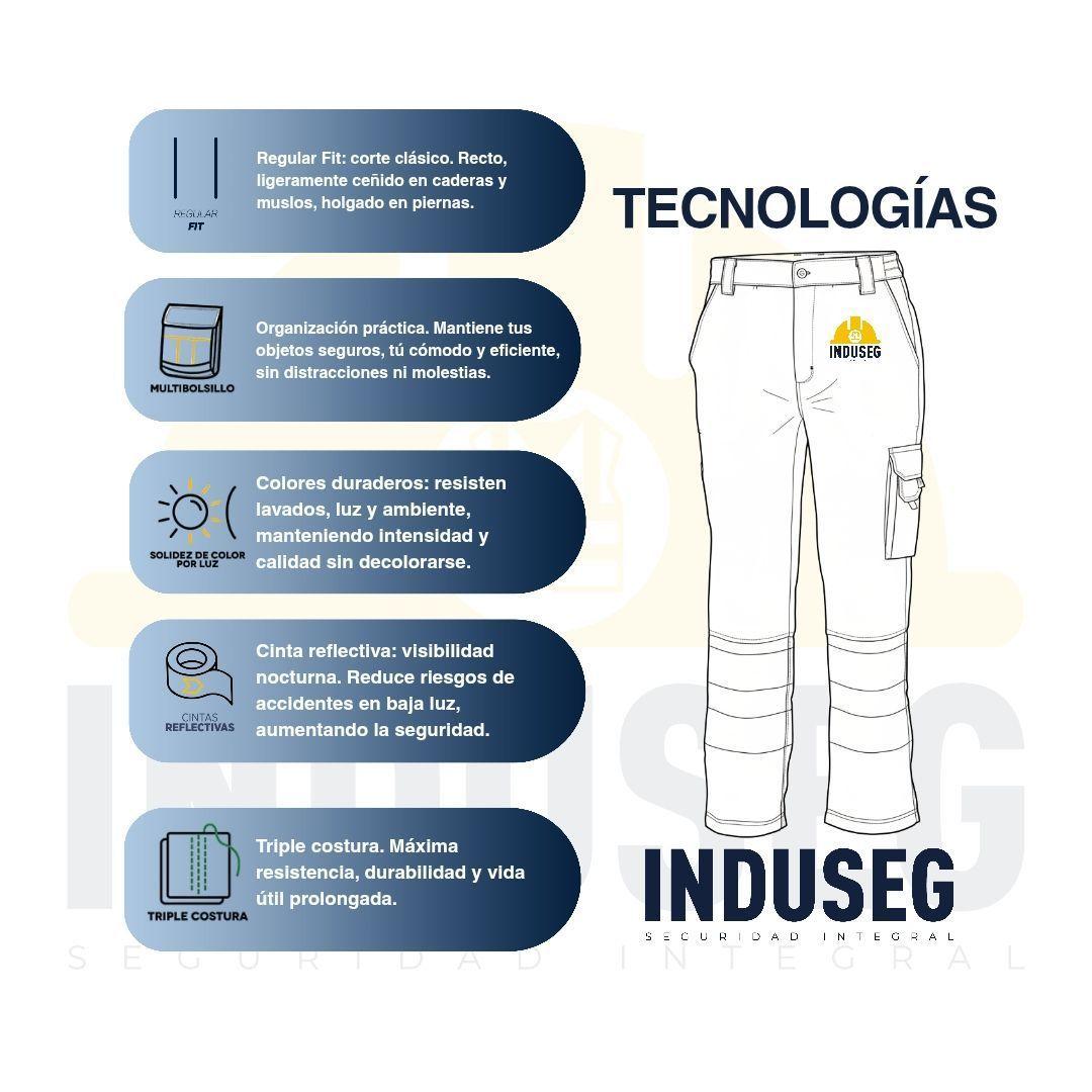 Pantalón Reflectante Bicolor Alta Visibilidad Clase 2 Hombre-5