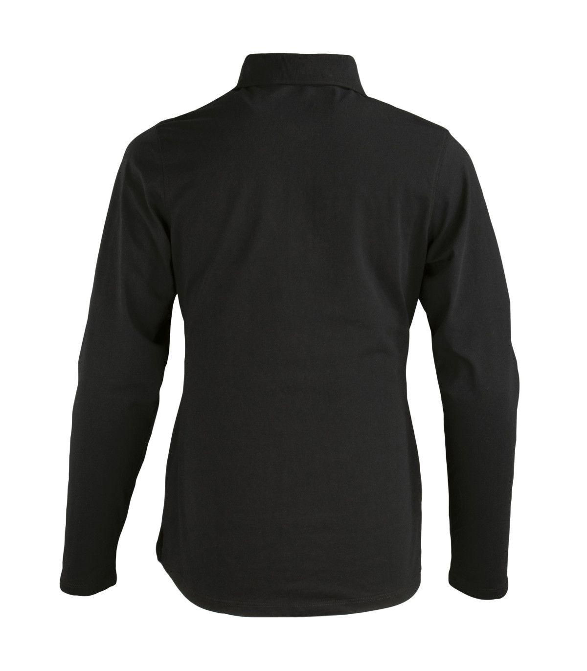 Polera Polo DryFresh Smooth 60% Algodón Manga Larga Mujer-3