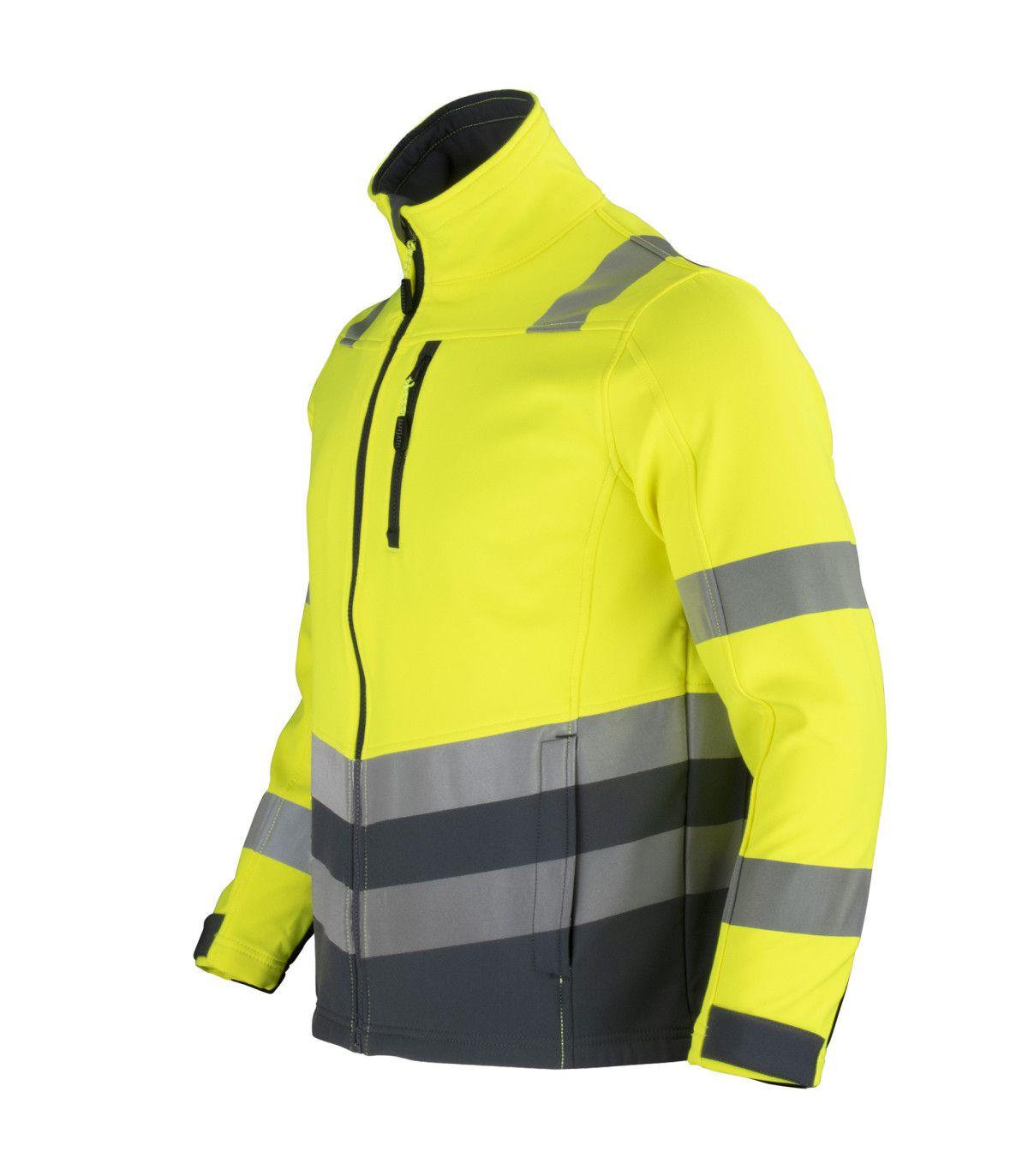 Chaqueta Softshell Hi-Vis Clase 2 Manga Larga Hombre-2