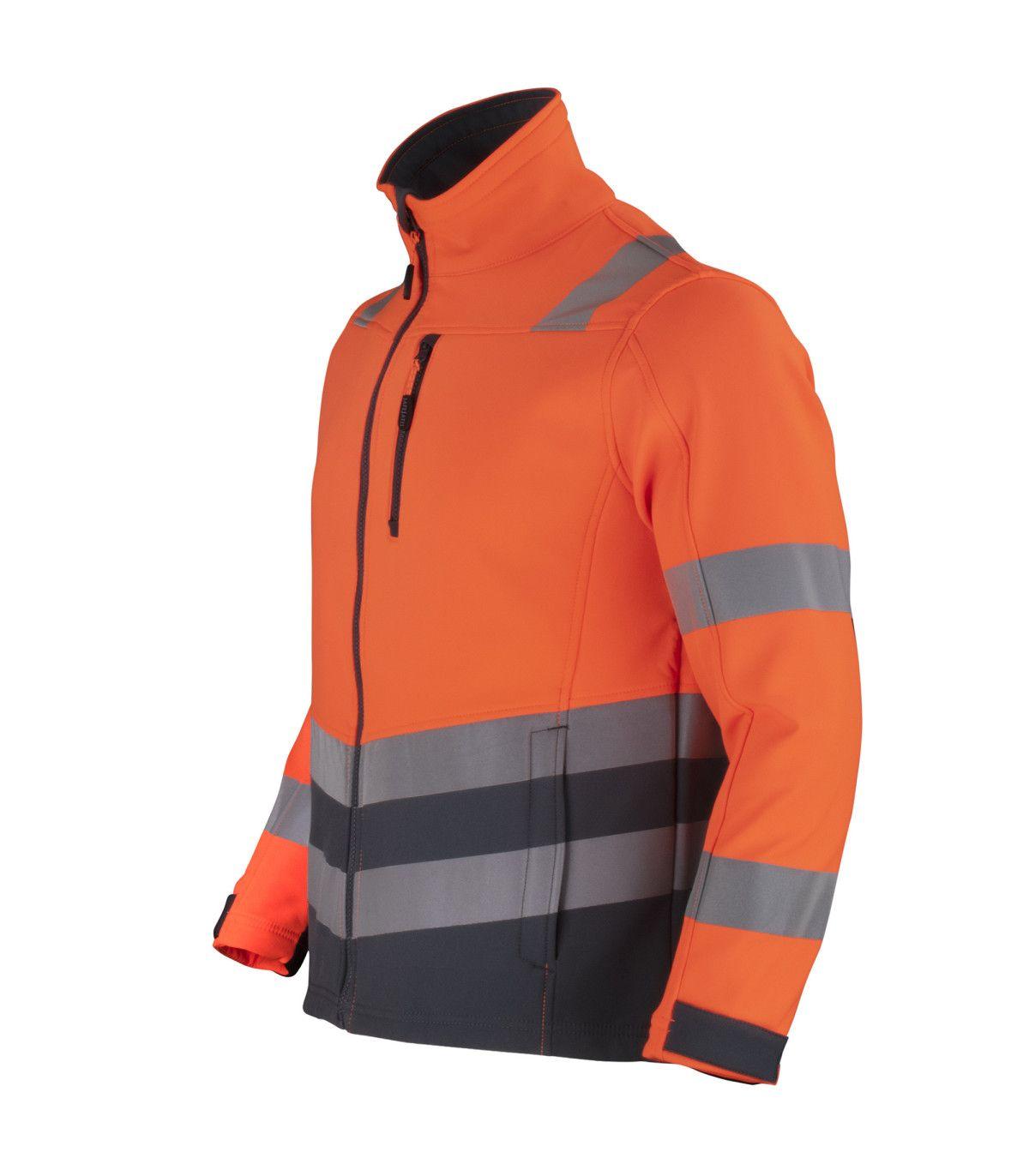 Chaqueta Softshell Hi-Vis Clase 2 Manga Larga Hombre-2