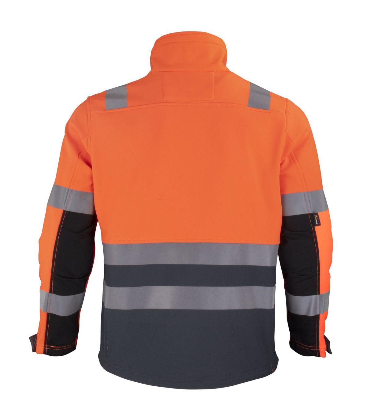 Chaqueta Softshell Hi-Vis Clase 2 Manga Larga Hombre-3