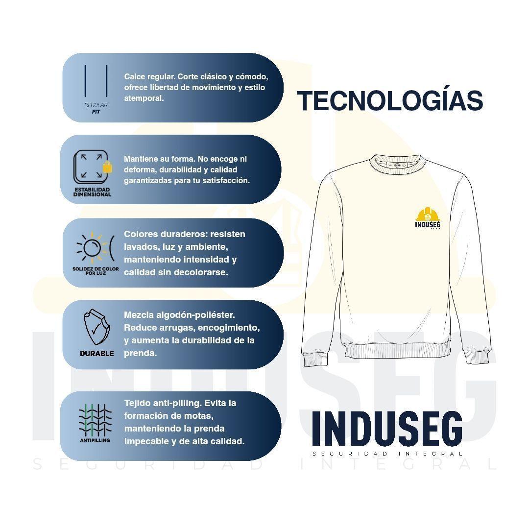 Polerón Unisex Algodón Afranelado Básico Antipilling-6