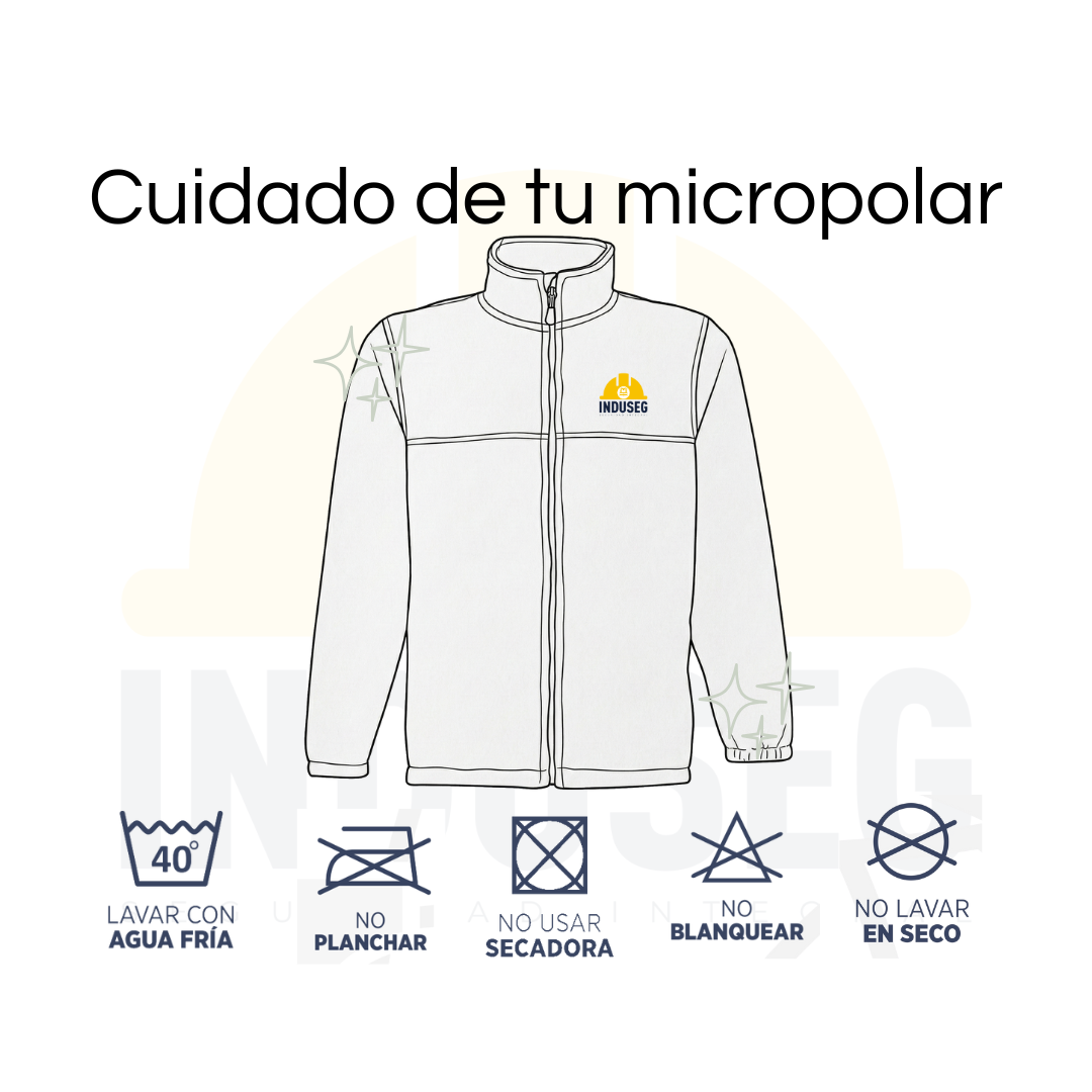 Micropolar Térmico Hombre Practical Line Trabajo Invierno-4