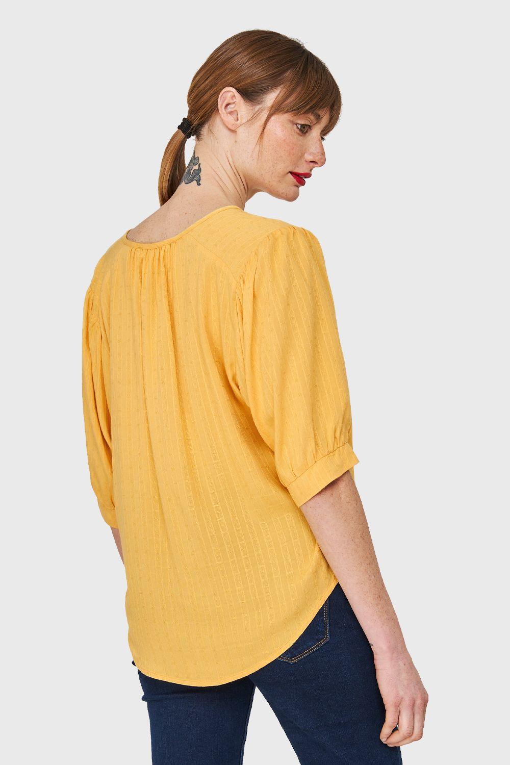 Blusa Holgada Amarillo Nicopoly-3