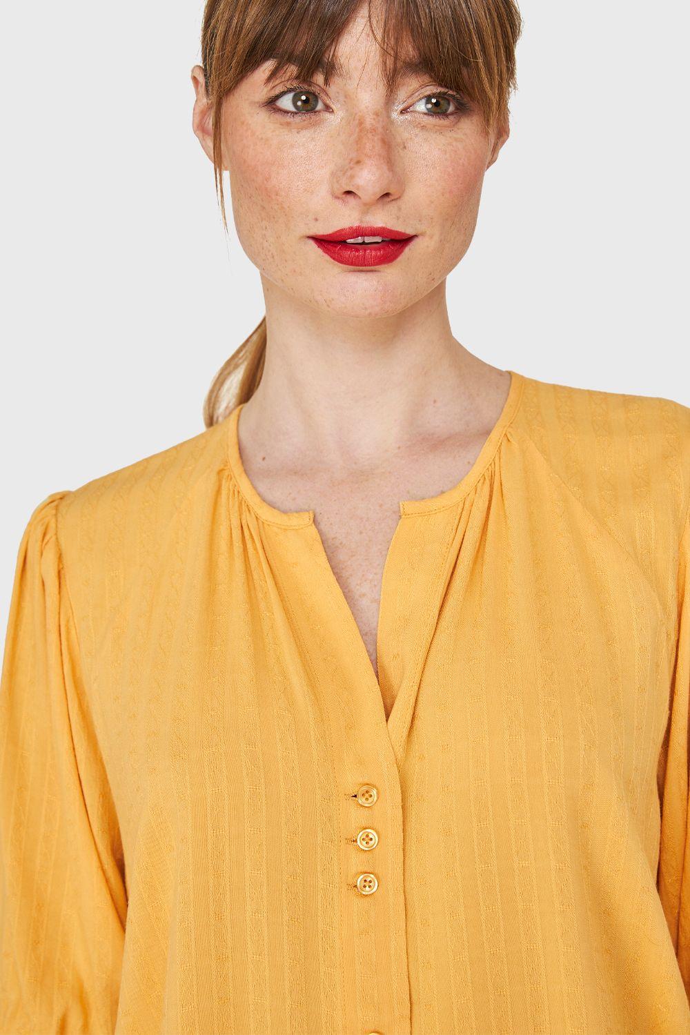 Blusa Holgada Amarillo Nicopoly-5