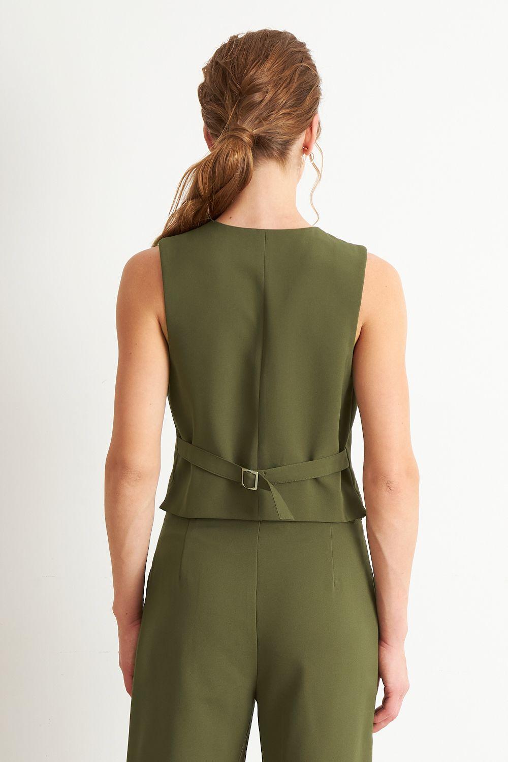 Gilet Básico Ajustable Oliva Nicopoly-3