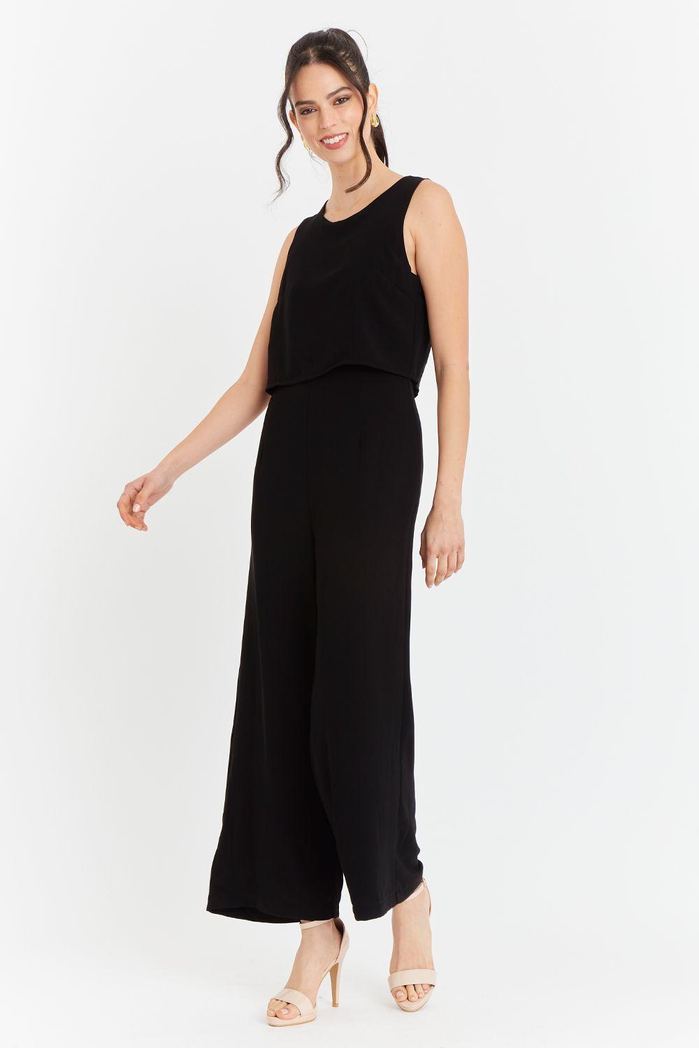 Enterito Efecto Dos Piezas Negro Nicopoly-2