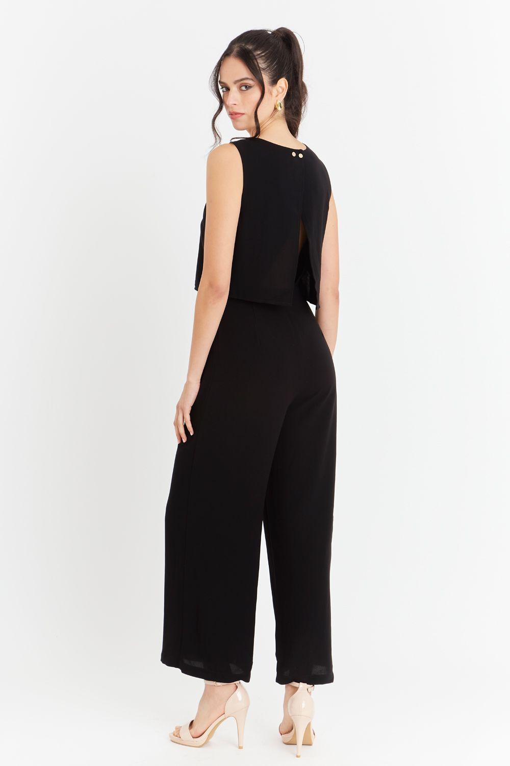 Enterito Efecto Dos Piezas Negro Nicopoly-3