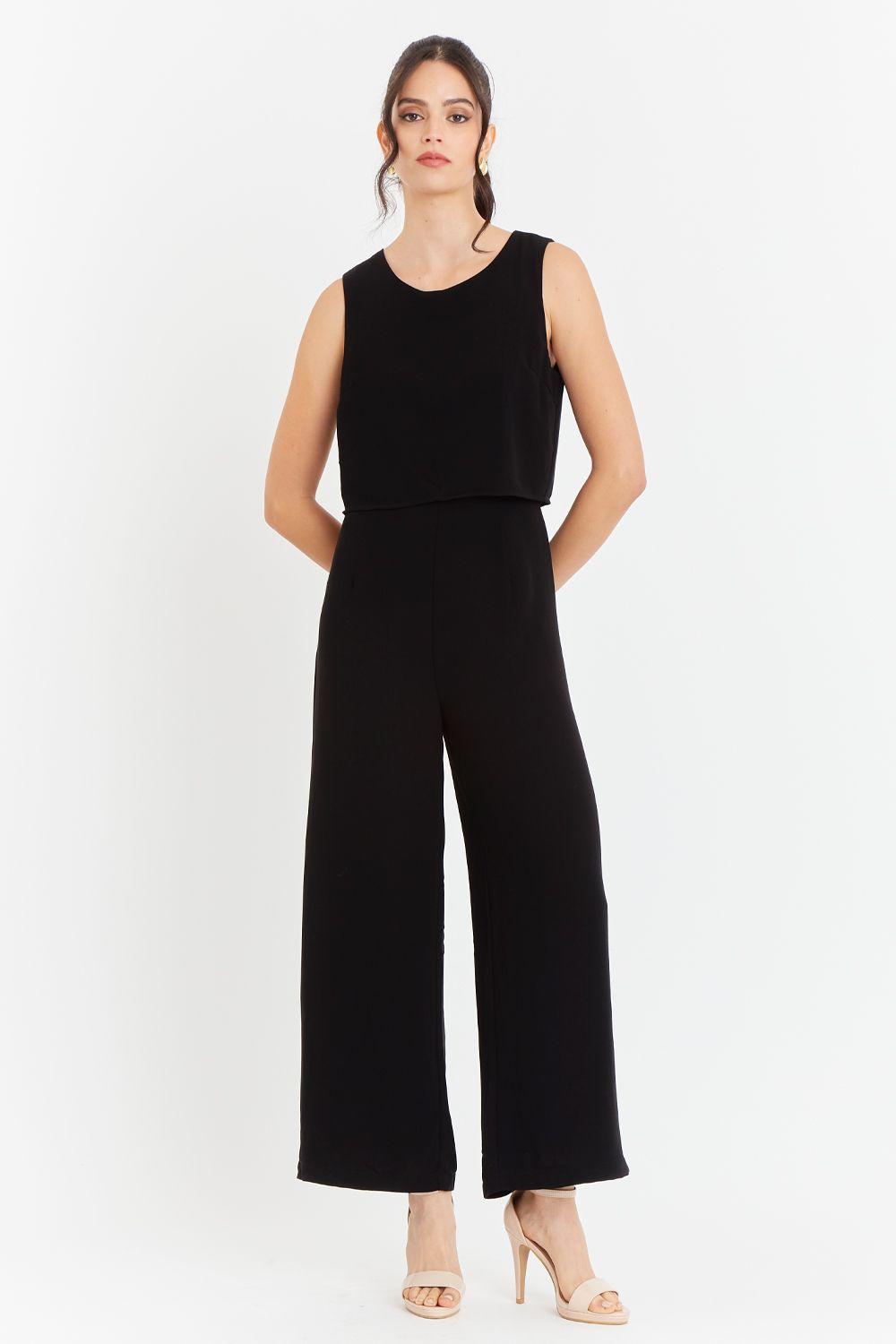 Enterito Efecto Dos Piezas Negro Nicopoly-4