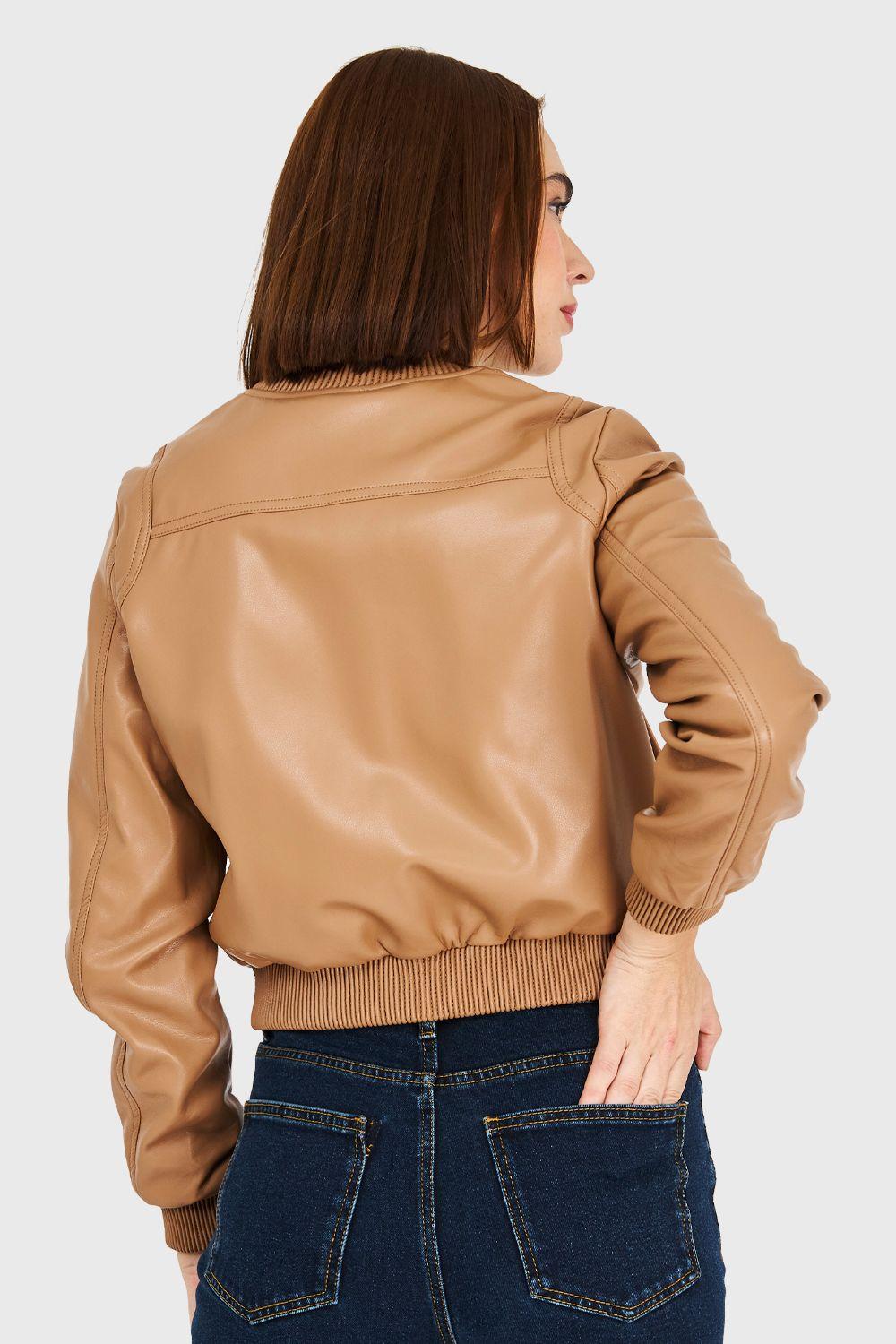 Bomber Ecocuero Moca Nicopoly-3