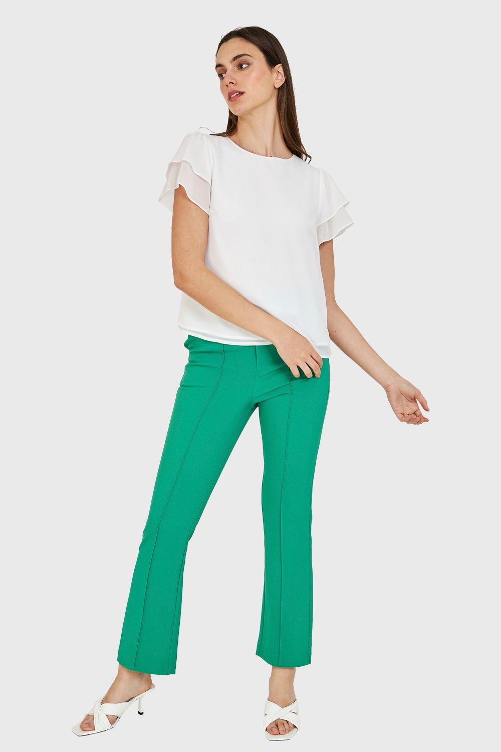 Blusa Básica Vuelos Blanco Nicopoly-1