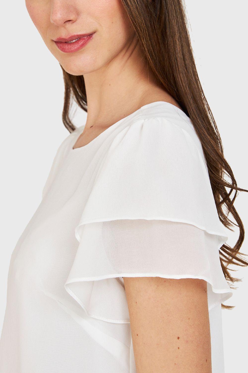 Blusa Básica Vuelos Blanco Nicopoly-5
